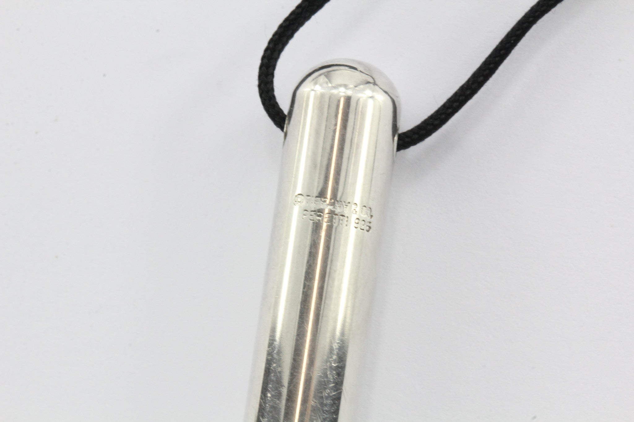 Tiffany & Co Sterling Silver Elsa Peretti Pen on Cord RARE - Queen May