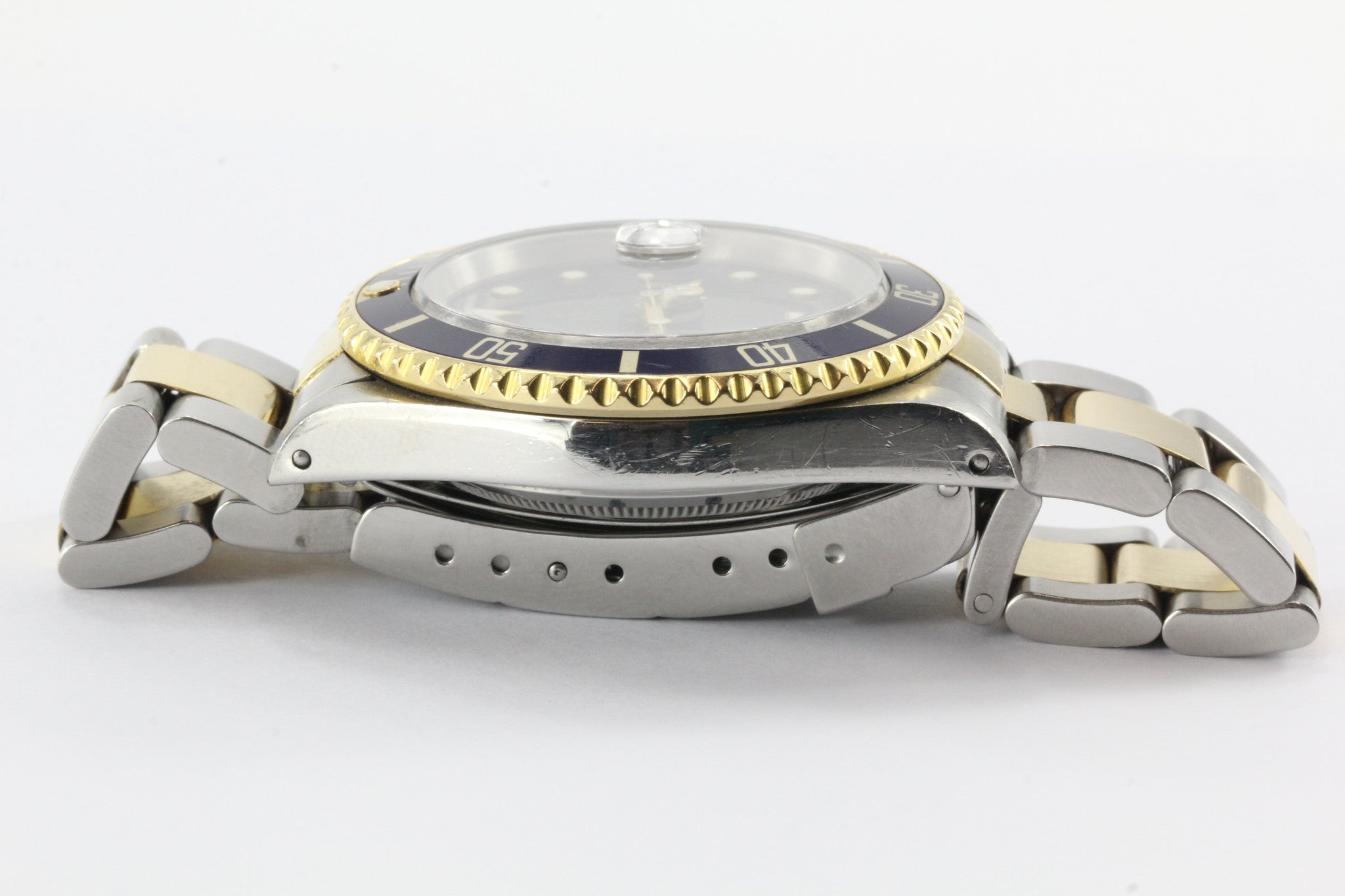 Rolex Submariner Model 16613 Oyster Stainless & 18K Gold Watch - Queen May