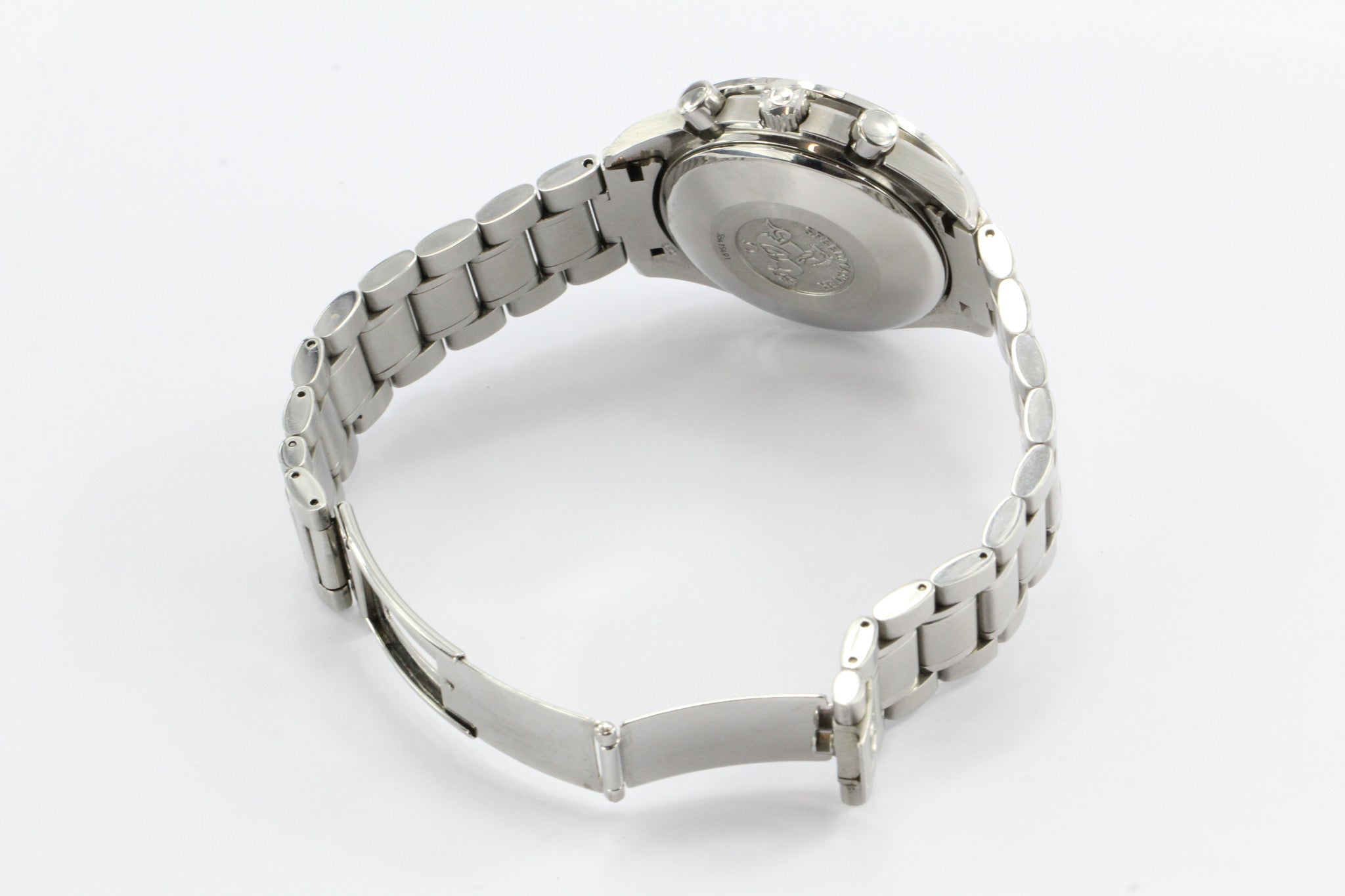 Omega Speedmaster GMT Automatic Mark 40 Chronograph Model 175.0084 Watch w/ box - Queen May