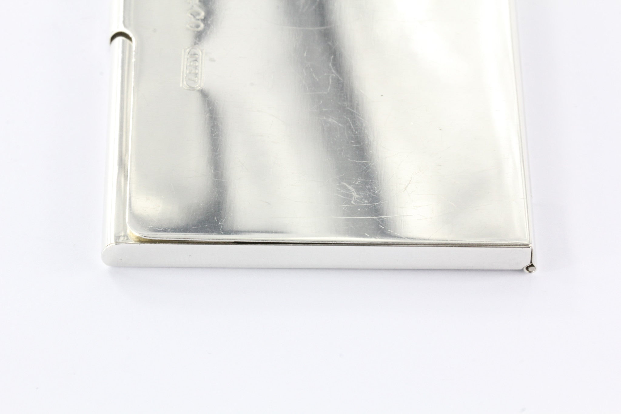Tiffany & Co Sterling Silver 1837 Business Card Holder Card Case NO MONOGRAM - Queen May
