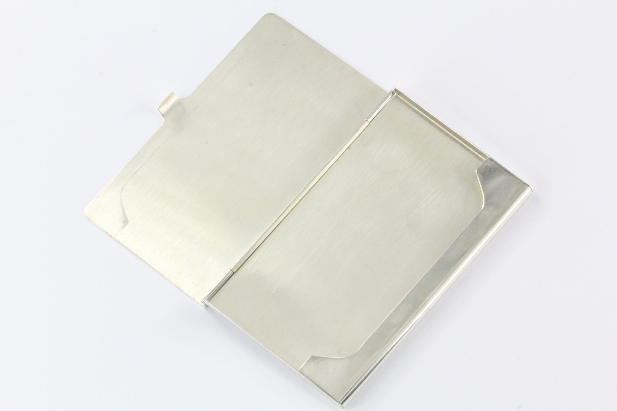 Tiffany & Co Sterling Silver 1837 Business Card Holder Card Case NO MONOGRAM - Queen May