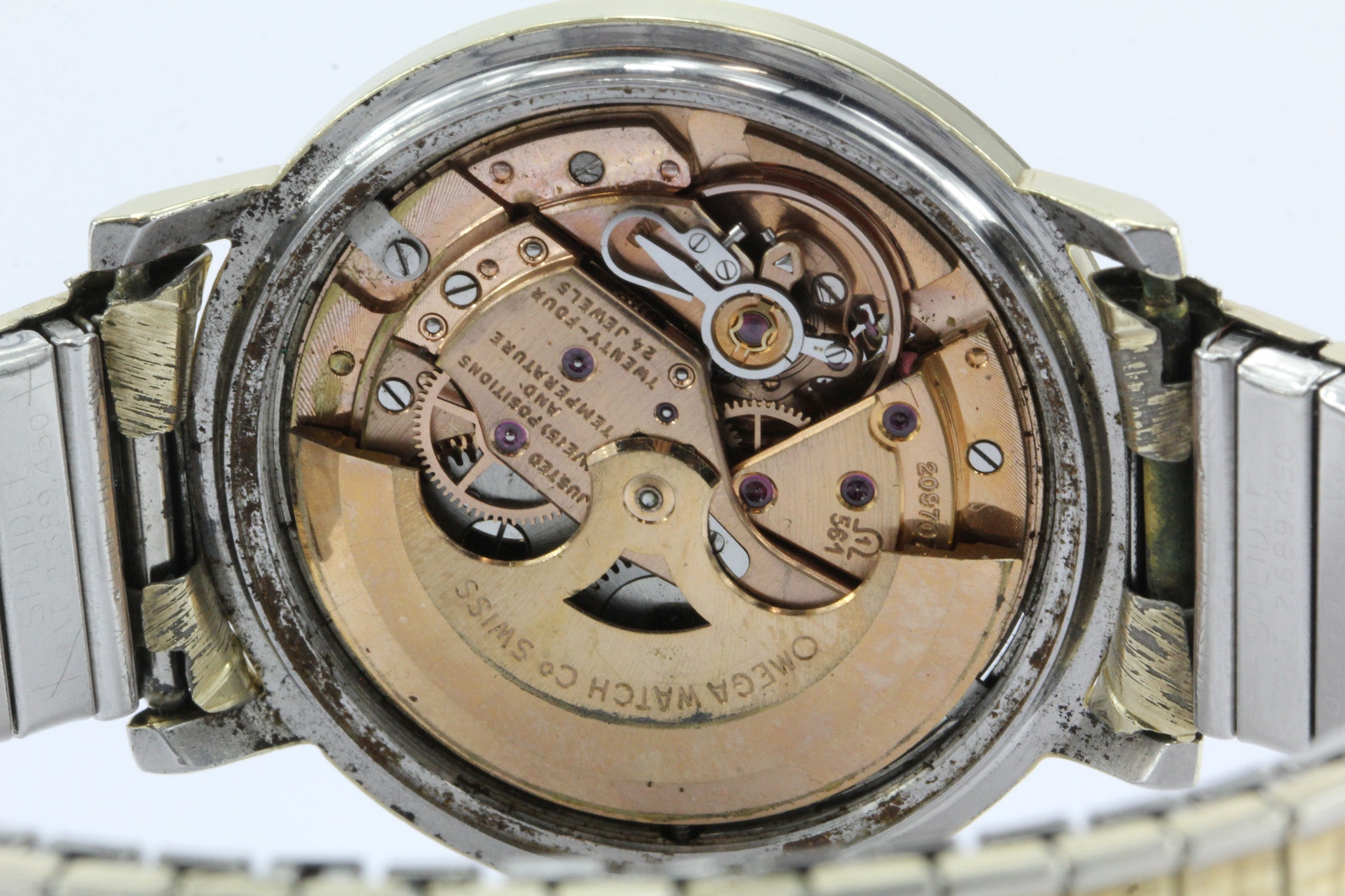 Omega Constellation Automatic Gold Tone 1963 Calendar Watch - Queen May