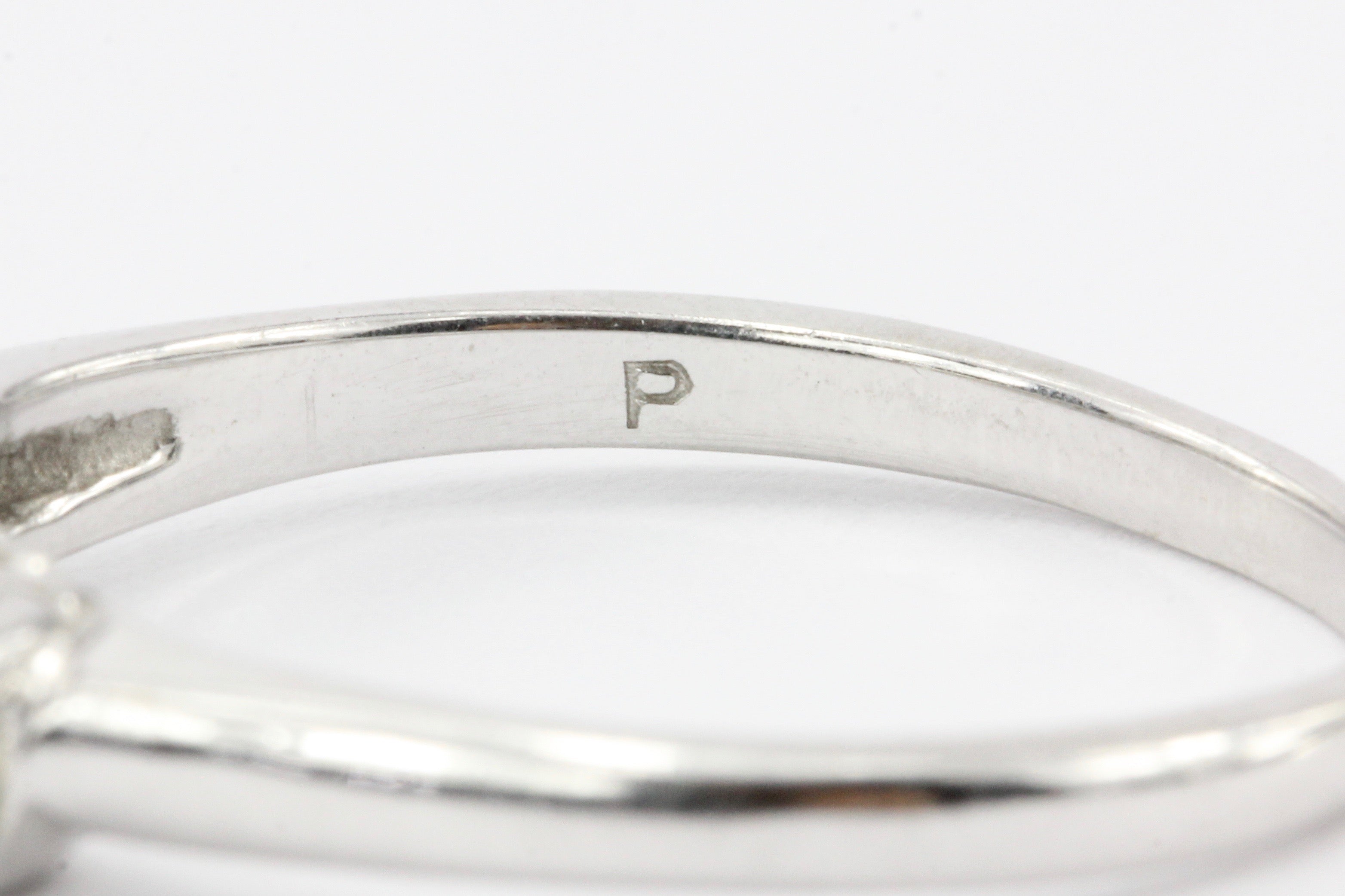 14K White Gold .55 CTW Diamond Band - Queen May