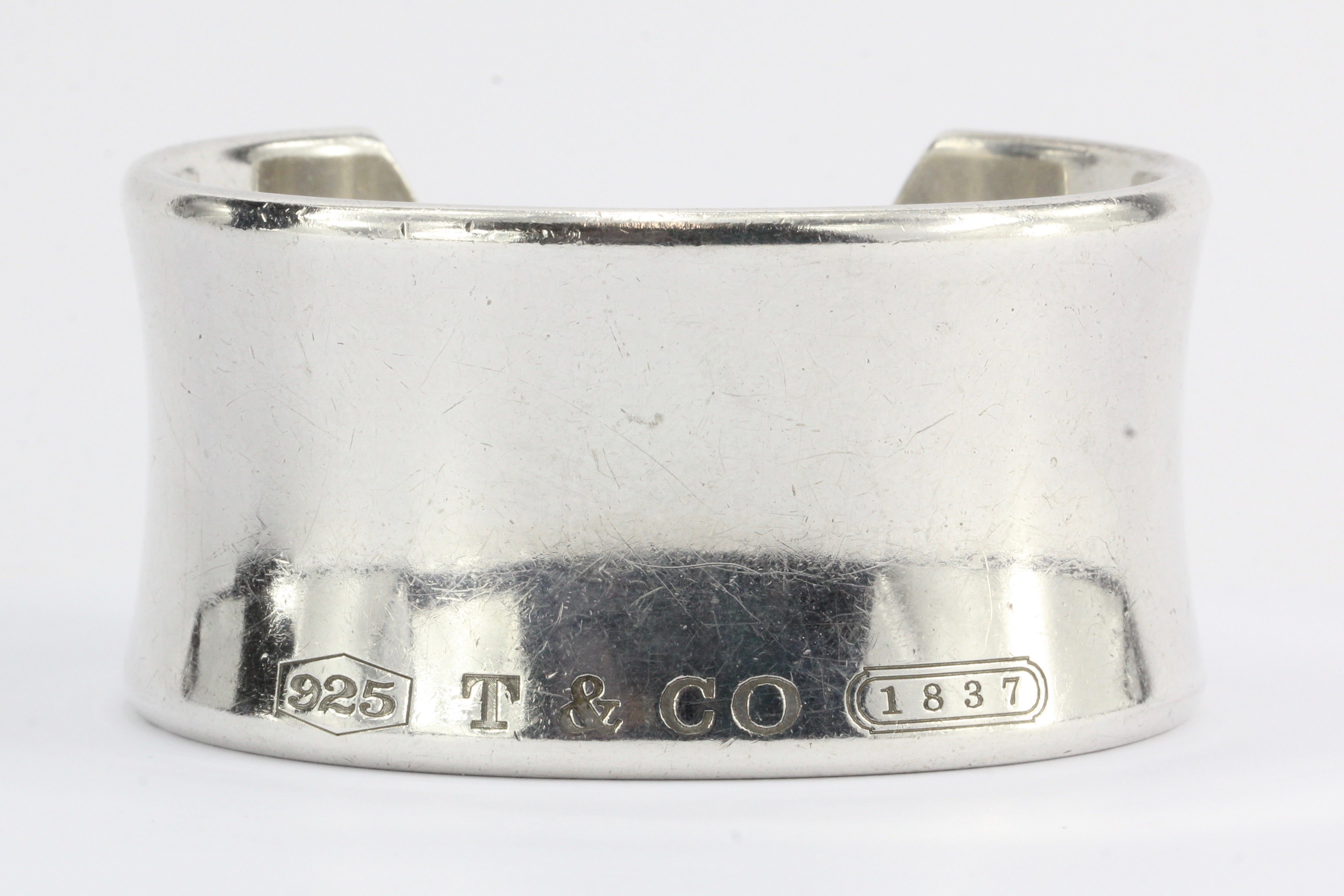 Tiffany & Co 1837 Sterling Silver Wide Cuff - Queen May