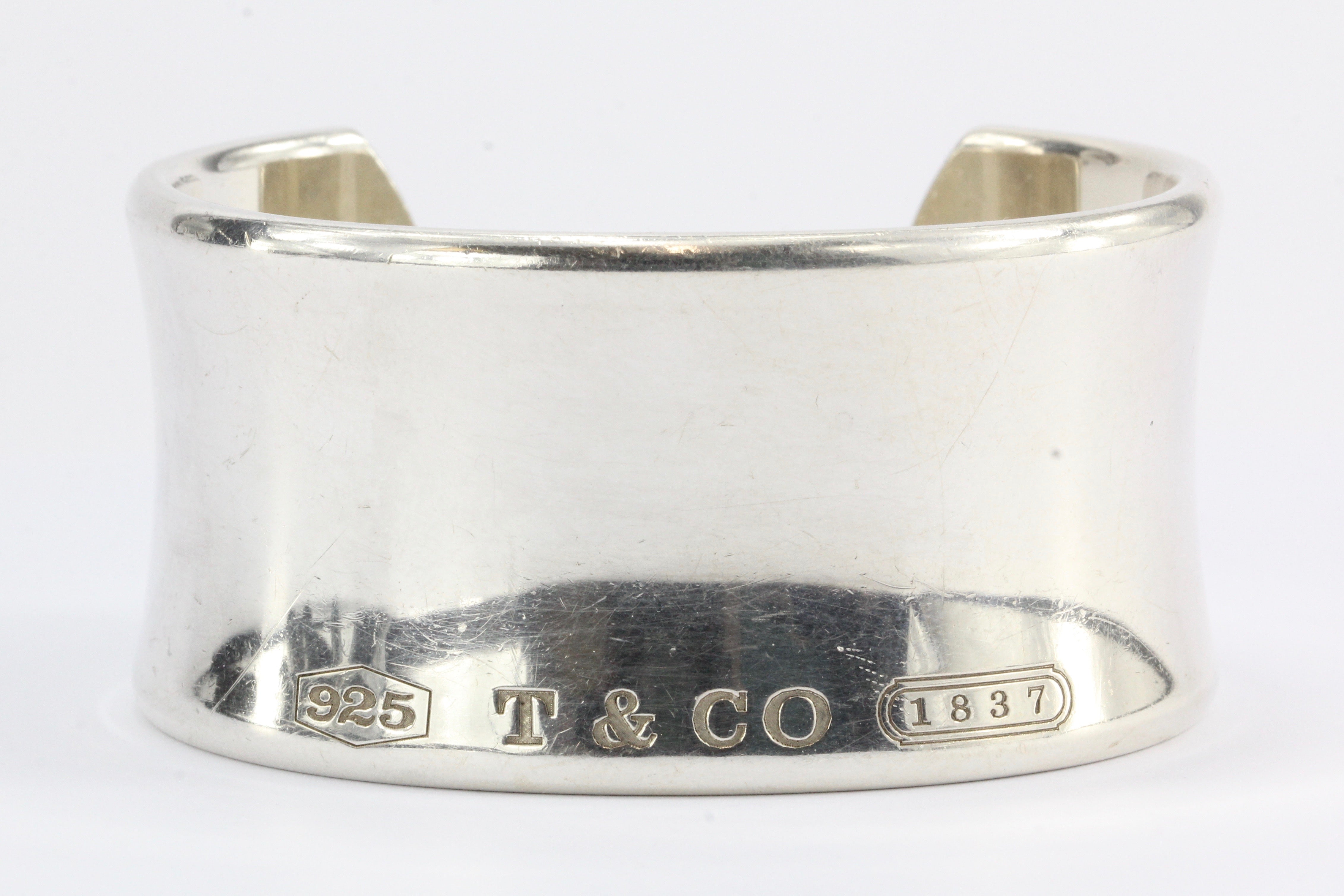 Tiffany & Co 1837 Sterling Silver Wide Cuff - Queen May