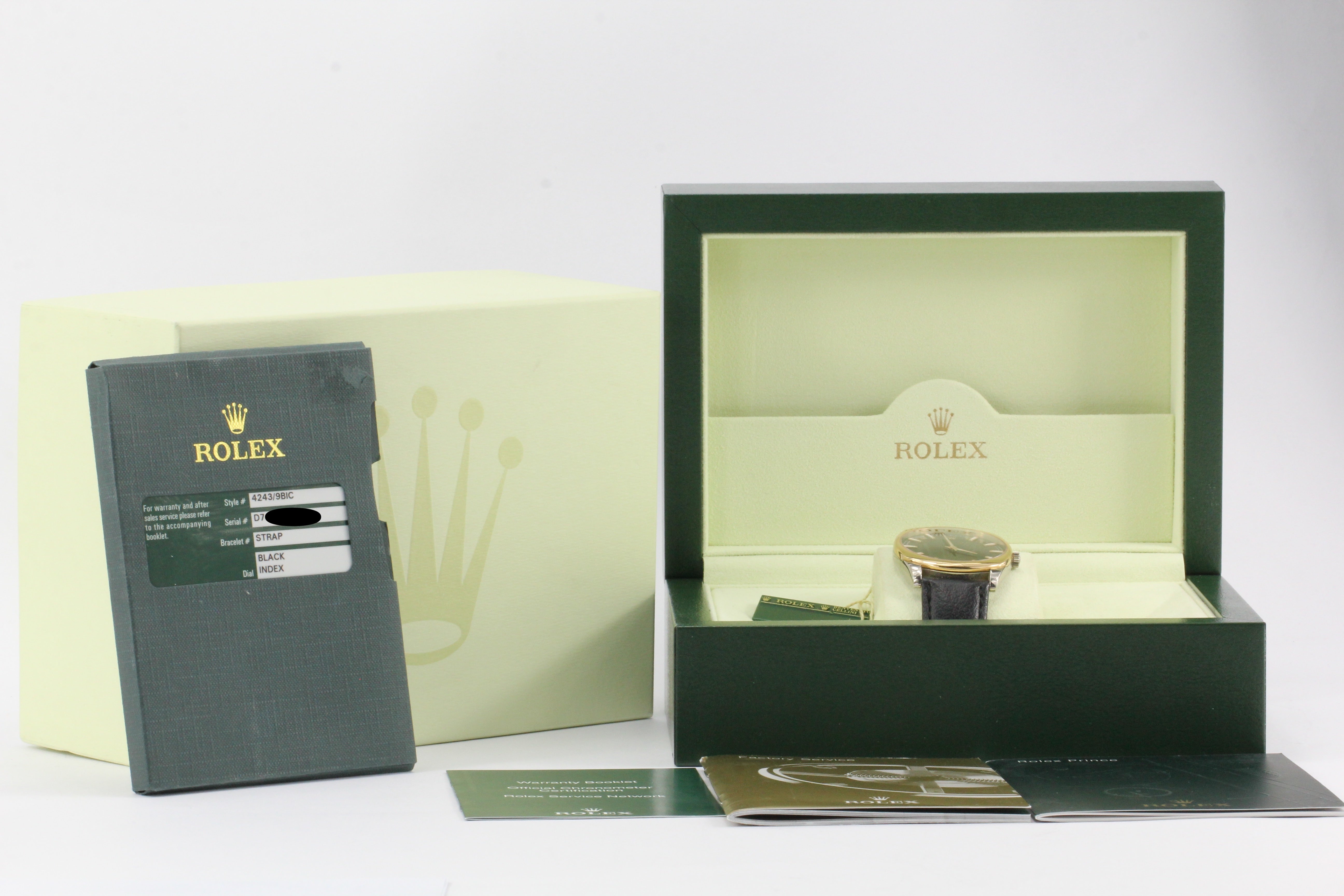 Rolex Cellini Danaos Pink & White 18K Gold Mens Watch 4243/9BIC - Queen May