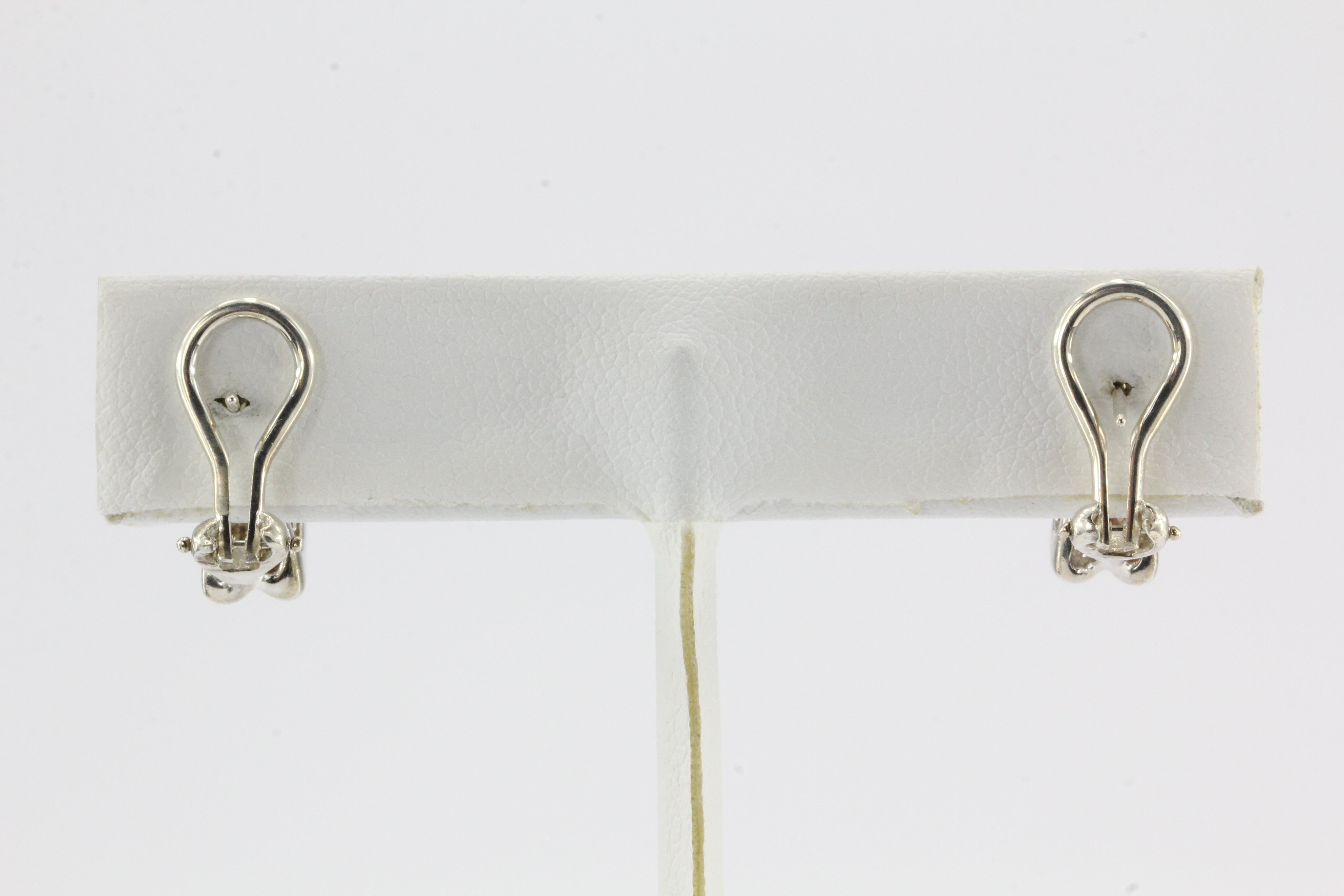 Tiffany & Co Sterling Silver Signature X Earrings - Queen May