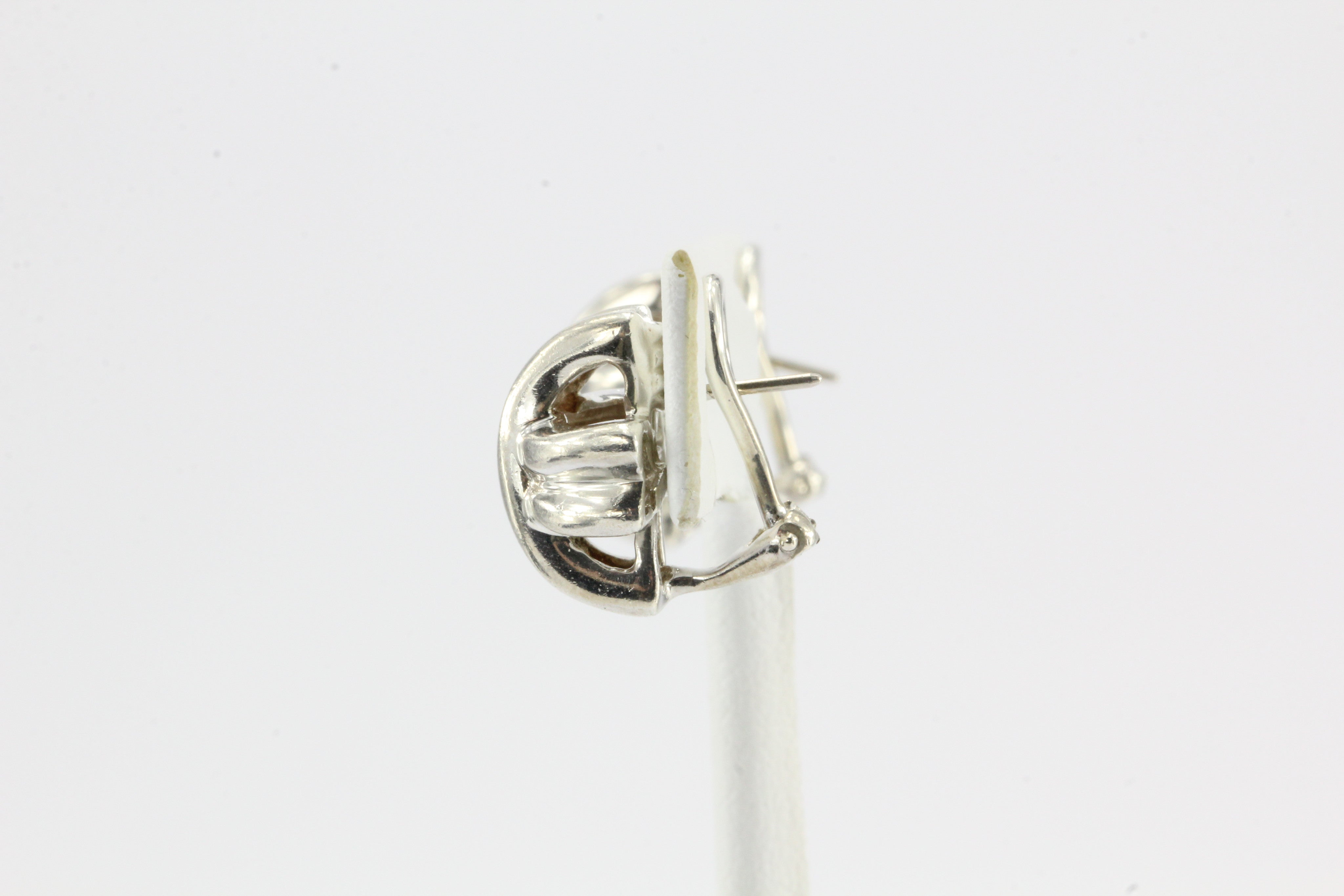 Tiffany & Co Sterling Silver Signature X Earrings - Queen May