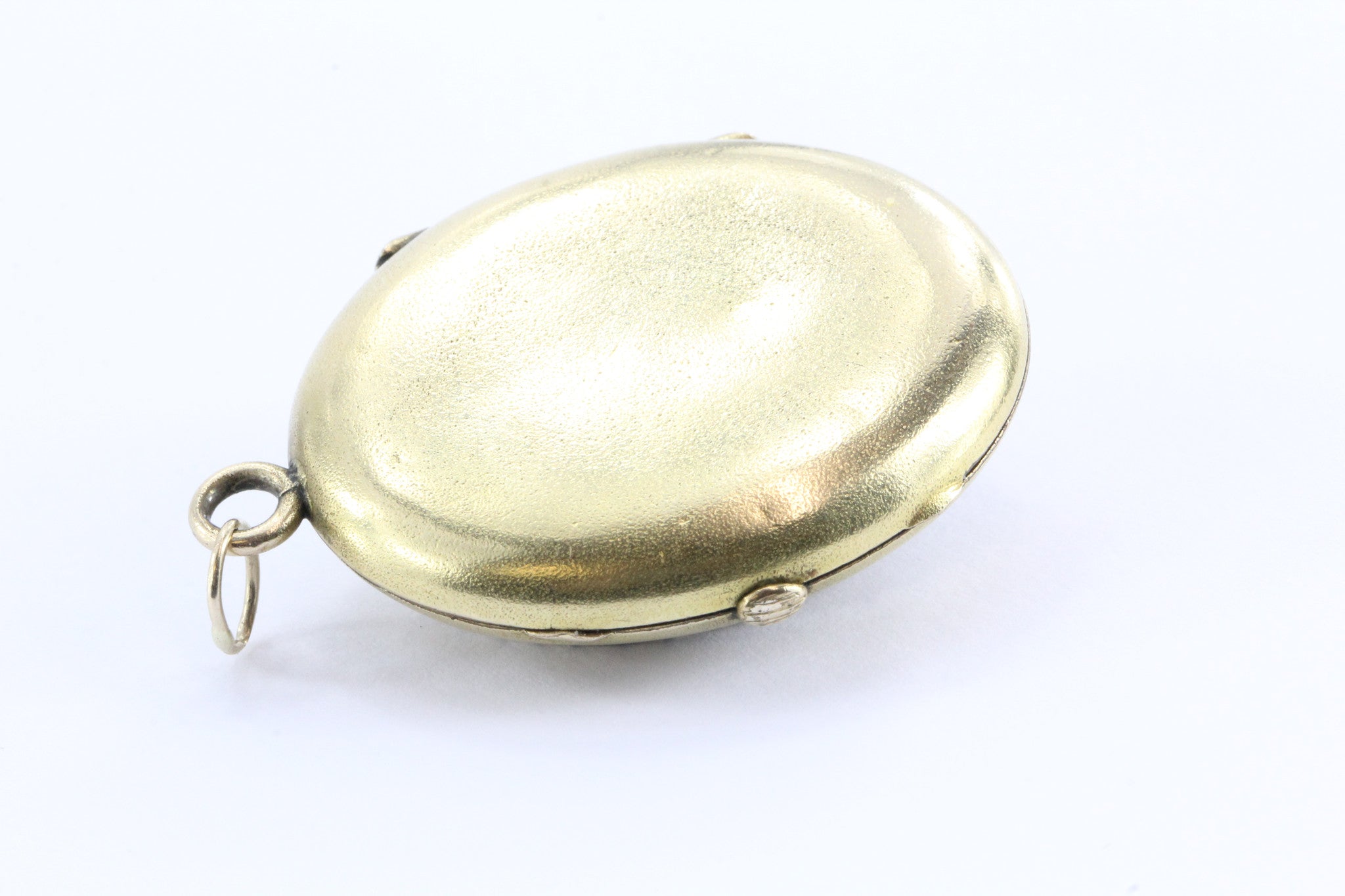 Victorian Antique 18k Solid Yellow Gold Seed Pearl Locket - Queen May