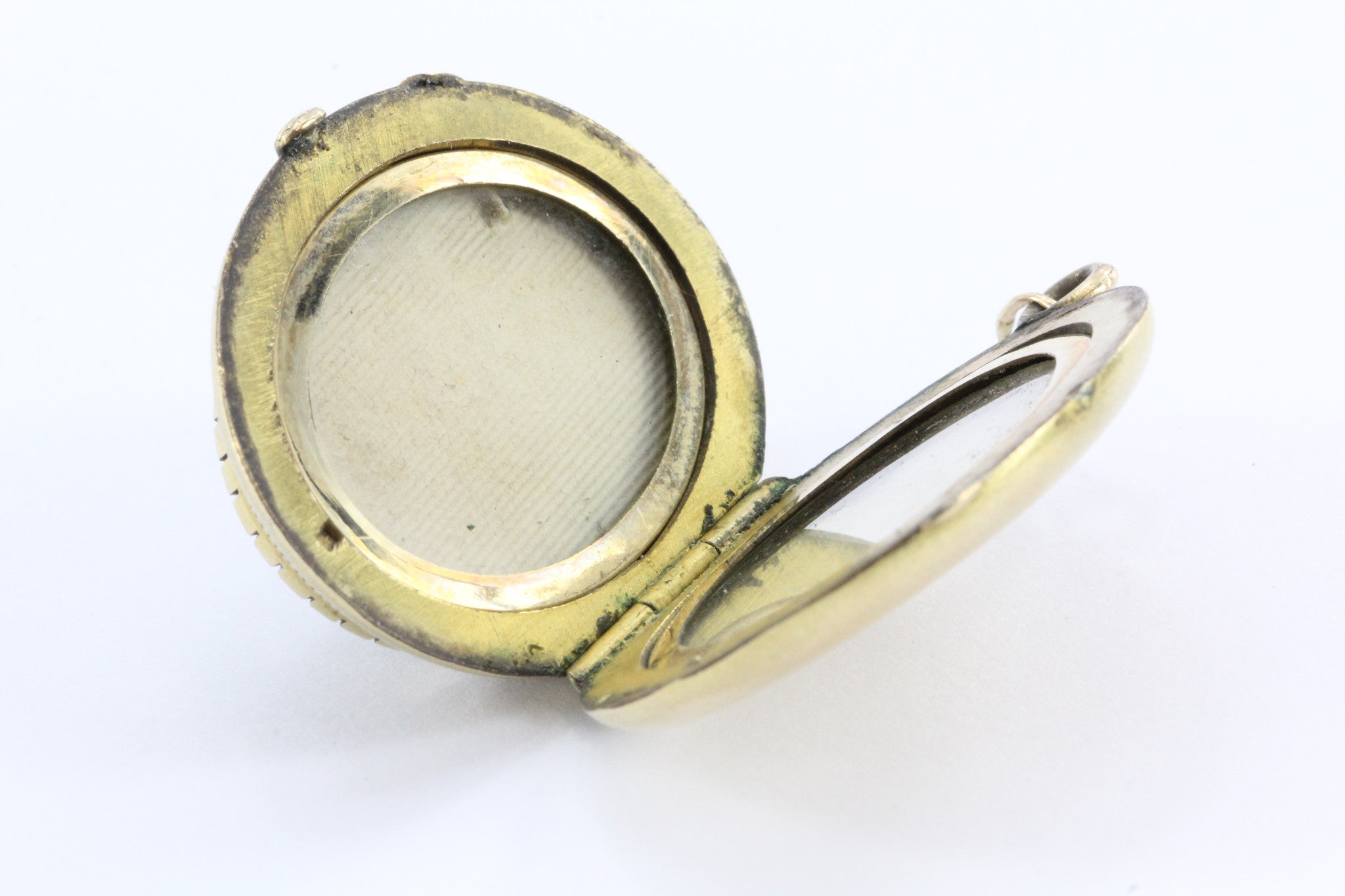 Victorian Antique 18k Solid Yellow Gold Seed Pearl Locket - Queen May