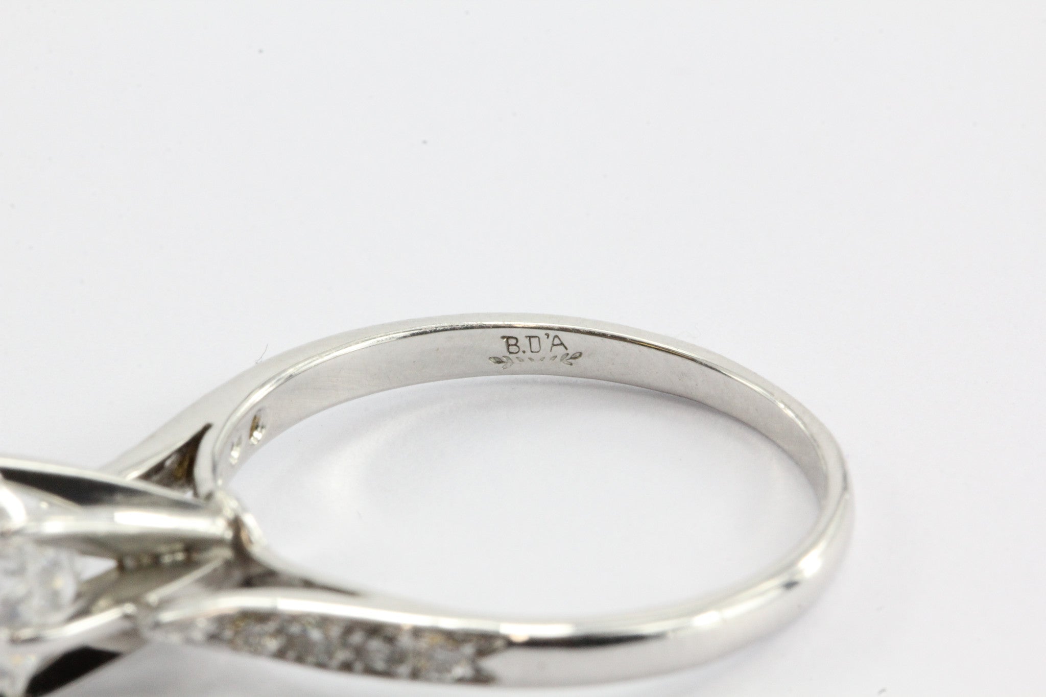 14K White Gold 1.05 Carat Round Cut Solitaire Diamond Engagement Ring 1.1 TCW - Queen May