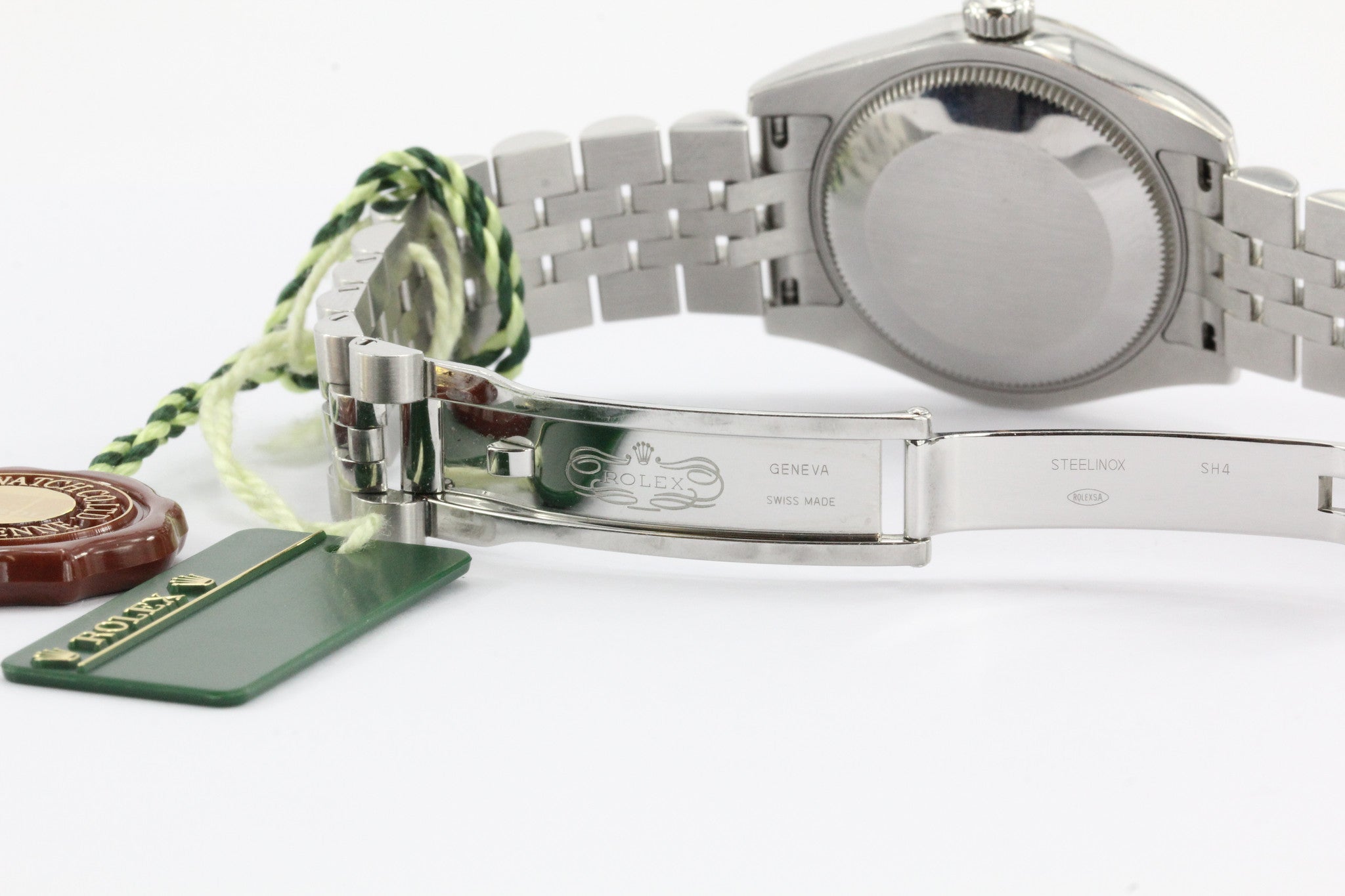 Rolex Oyster Perpetual Dateadjust 31MM 178274 Wrist Watch Unisex Steel &18k Bezel - Queen May