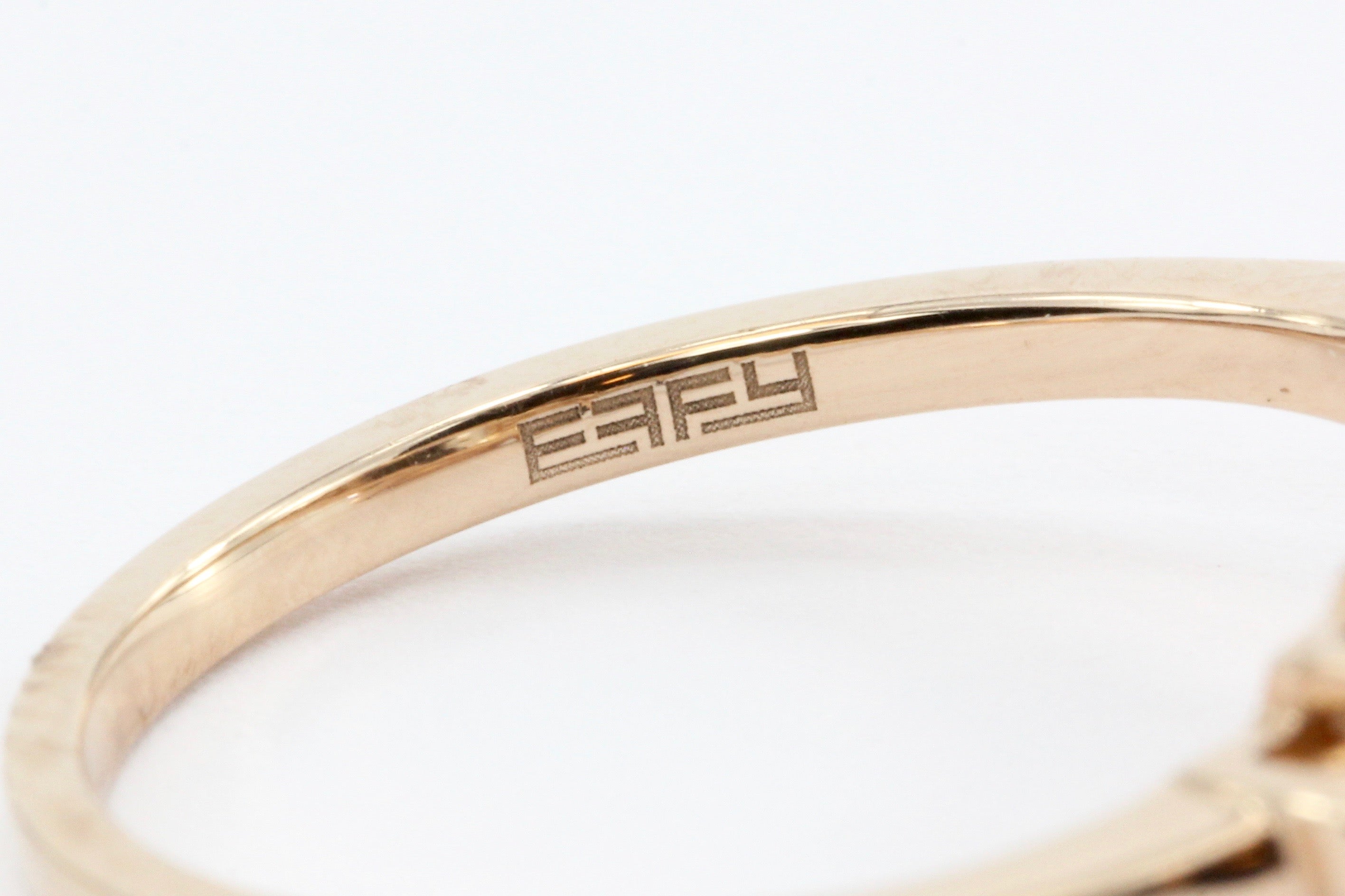 Effy 14K Rose Gold Morganite & Blush Diamond Ring - Queen May