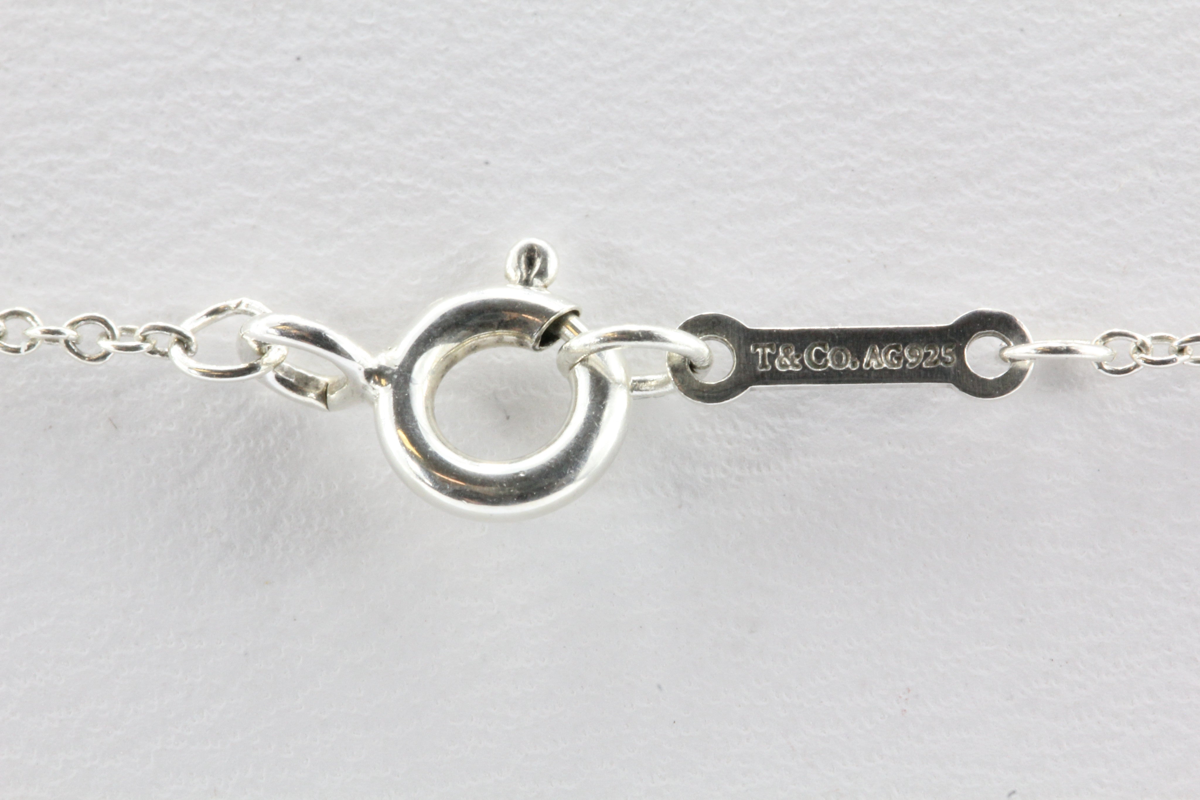 Tiffany & Co Paloma Picasso Sterling Silver Olive Branch Necklace - Queen May