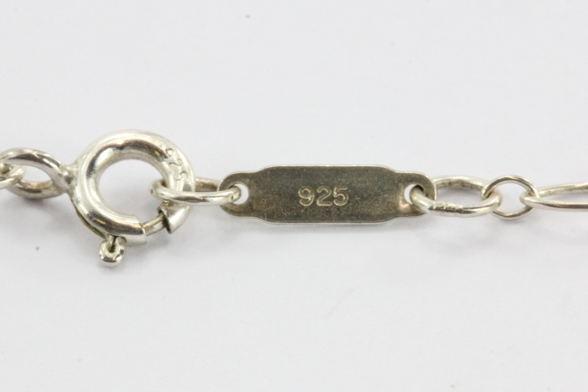 Tiffany & Co Sterling Silver Large Key Pendant Necklace 16" - Queen May