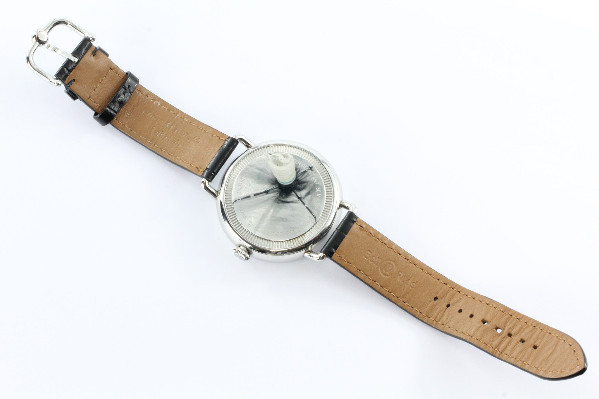 Bell & Ross WW1-97 Reserve De Marche BRWW197-BL-ST/SCR Wrist Watch for Men - Queen May