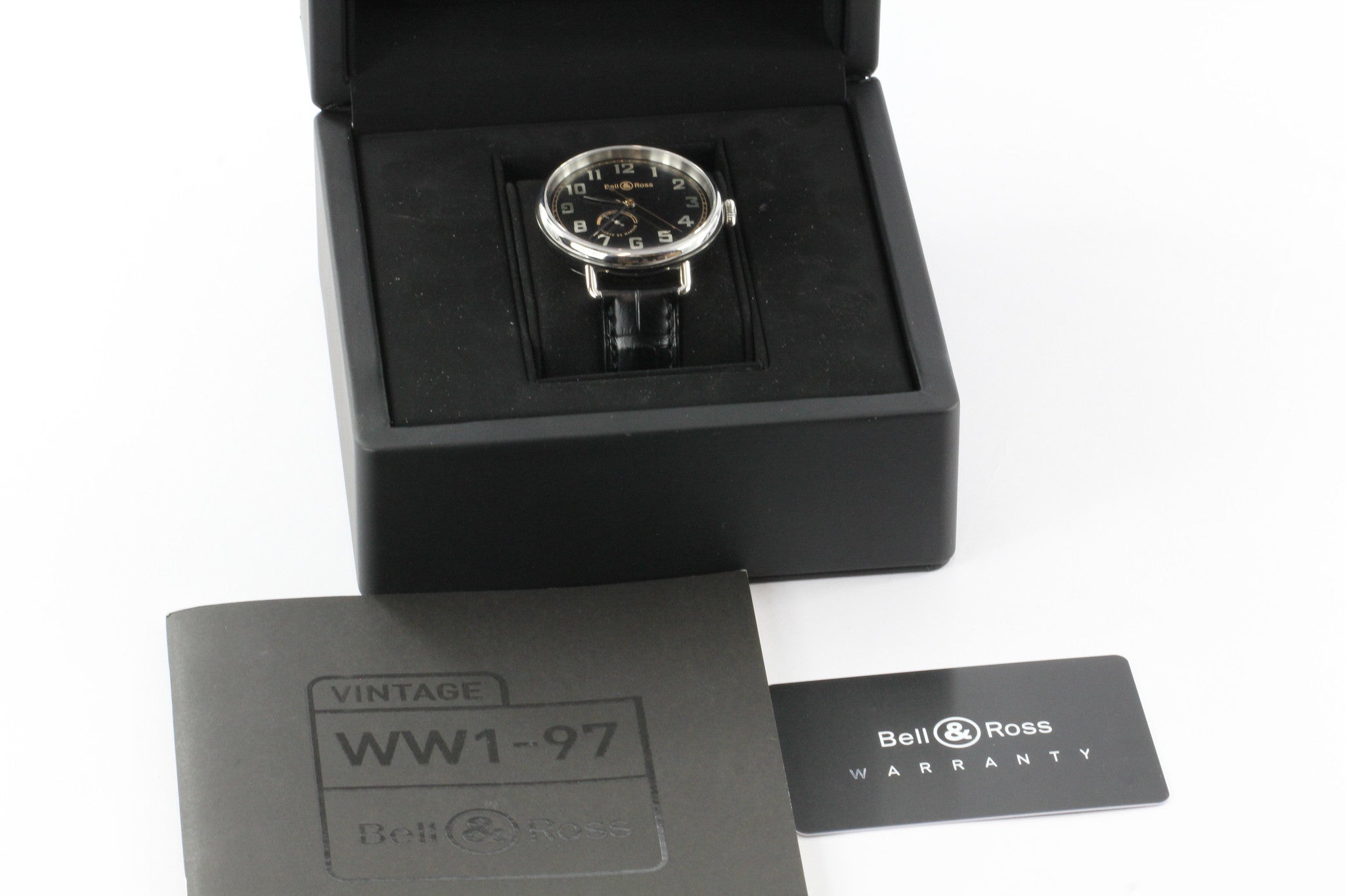 Bell & Ross WW1-97 Reserve De Marche BRWW197-BL-ST/SCR Wrist Watch for Men - Queen May