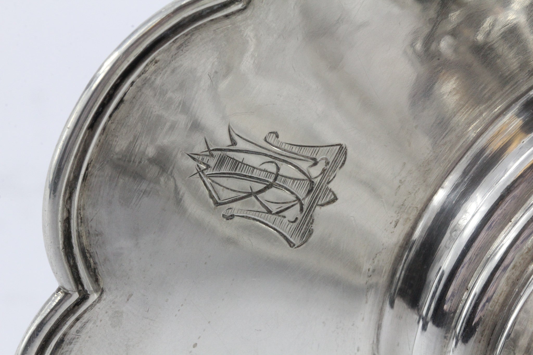 Antique Austrian Imperial 800 Silver Figural Cupid Cherub Angel Tazza Compote - Queen May