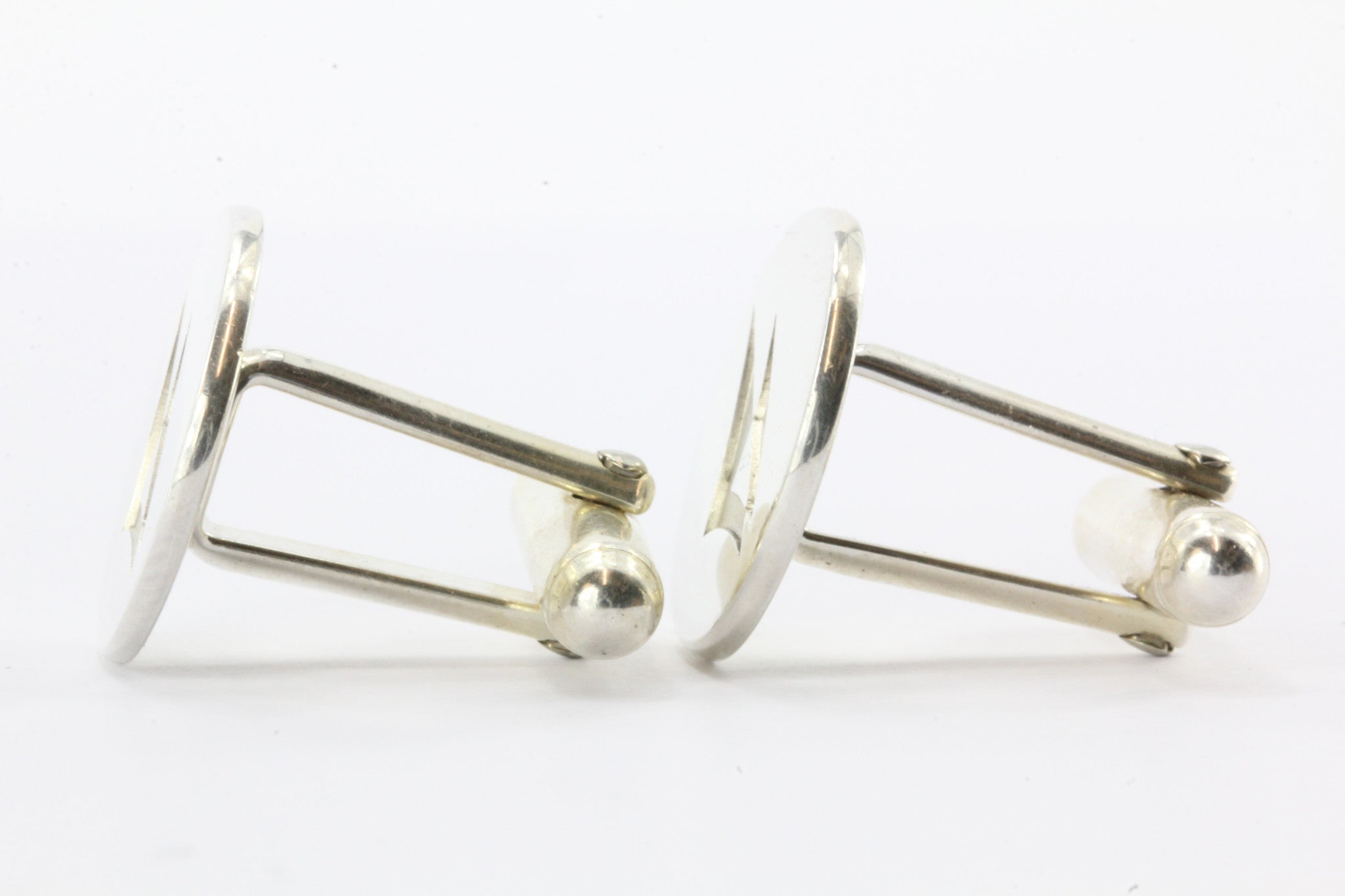 Tiffany & Co Sterling Silver 925 Oval Cufflinks - Queen May