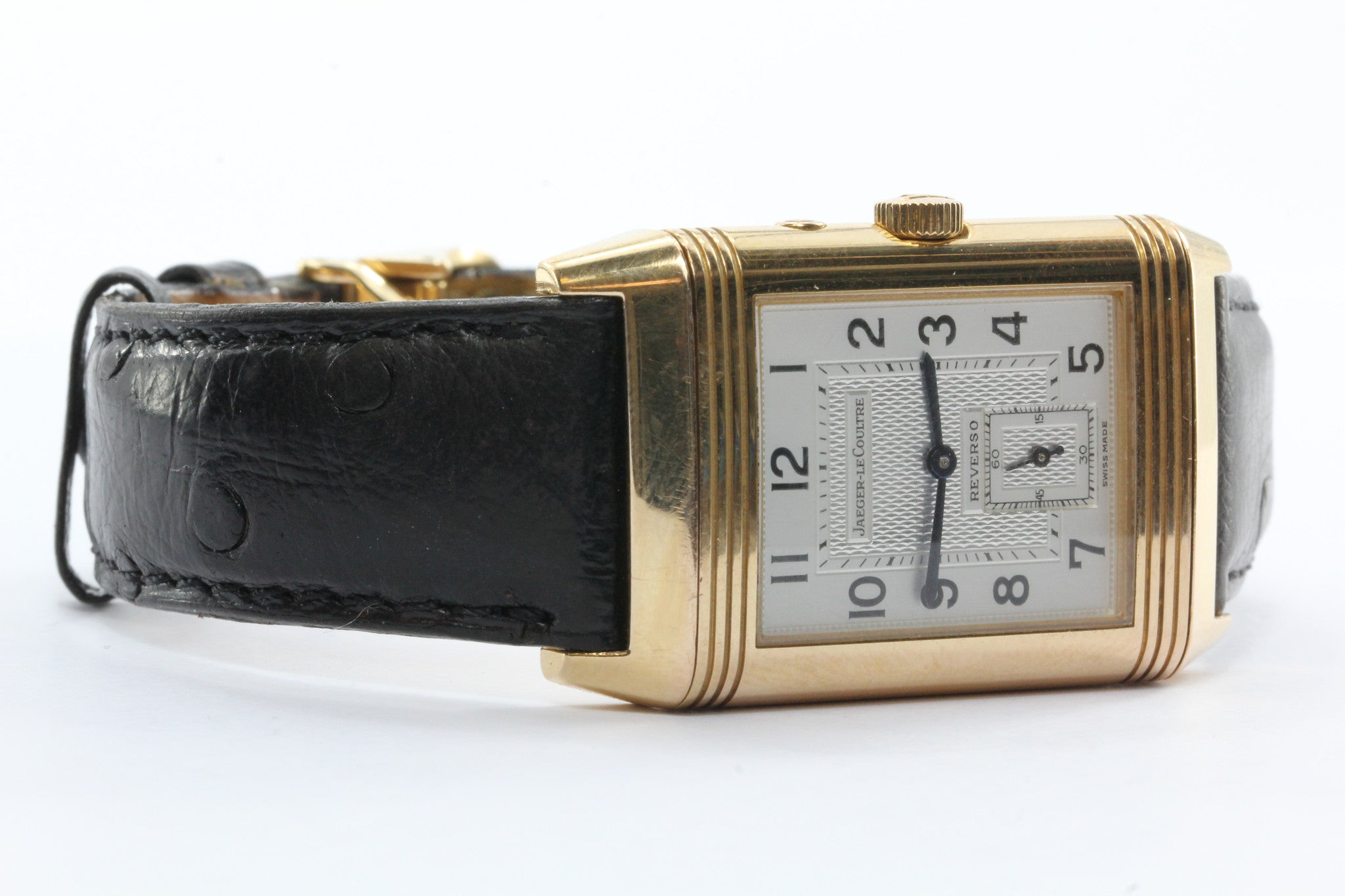 Jaeger LeCoultre Reverso Grande Taille 18K Pink Gold Day/Night Watch 270.2.54 - Queen May