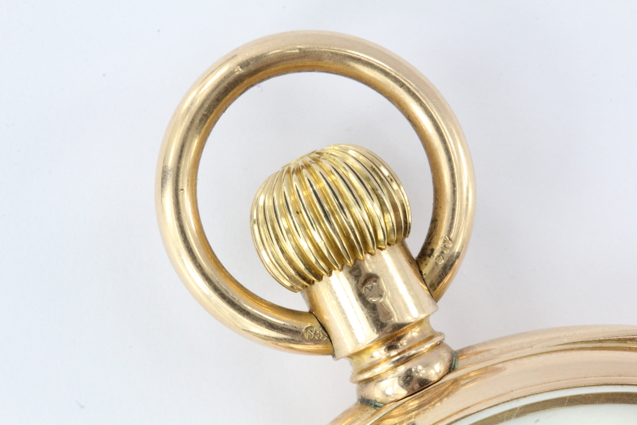 A. Lange & Sohne Glashutte I/S 43mm German 14K Gold Pocket Watch Circa 1897 - Queen May