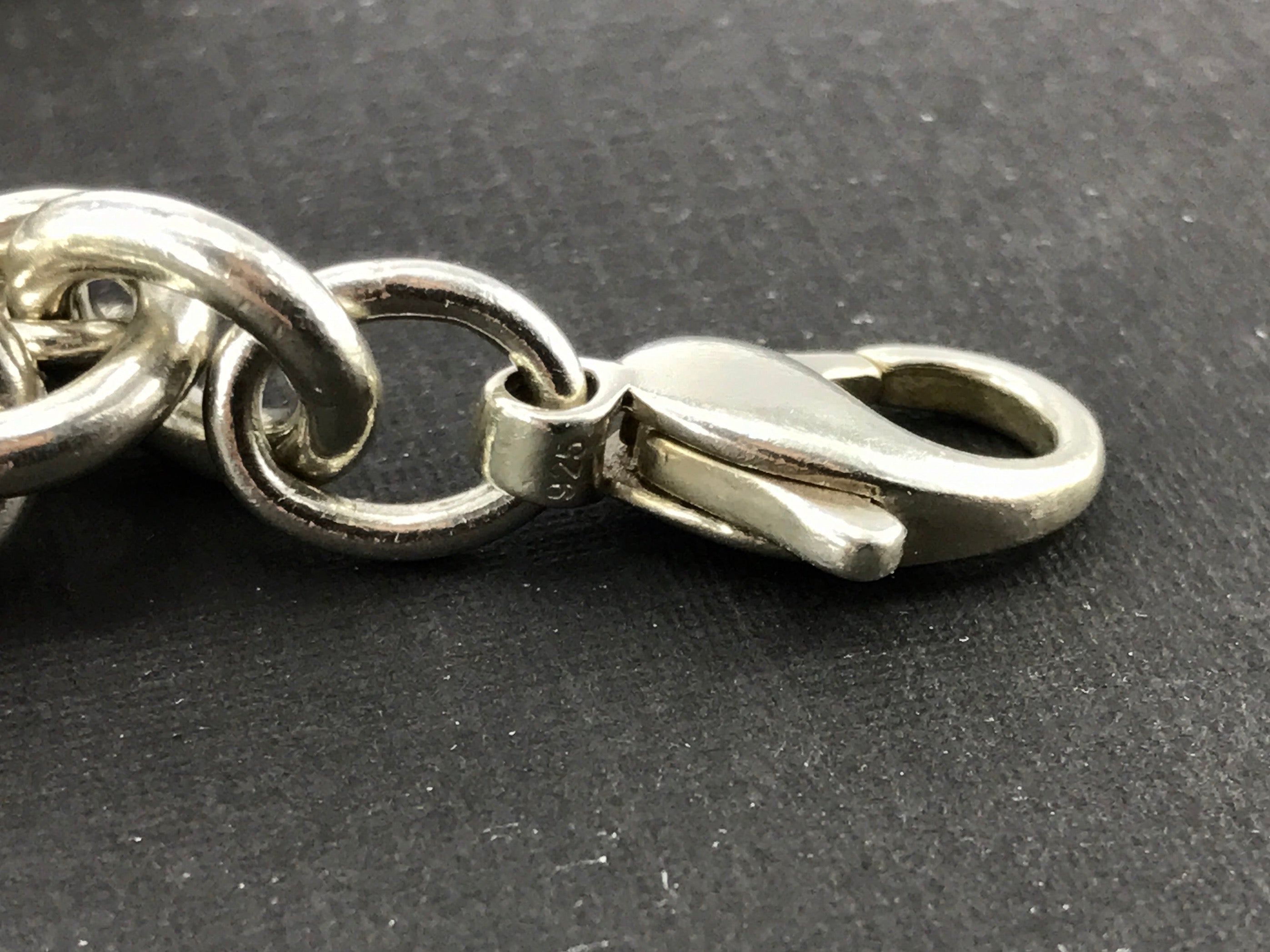 Tiffany & Co Sterling Silver Heart Tag Bracelet - Queen May