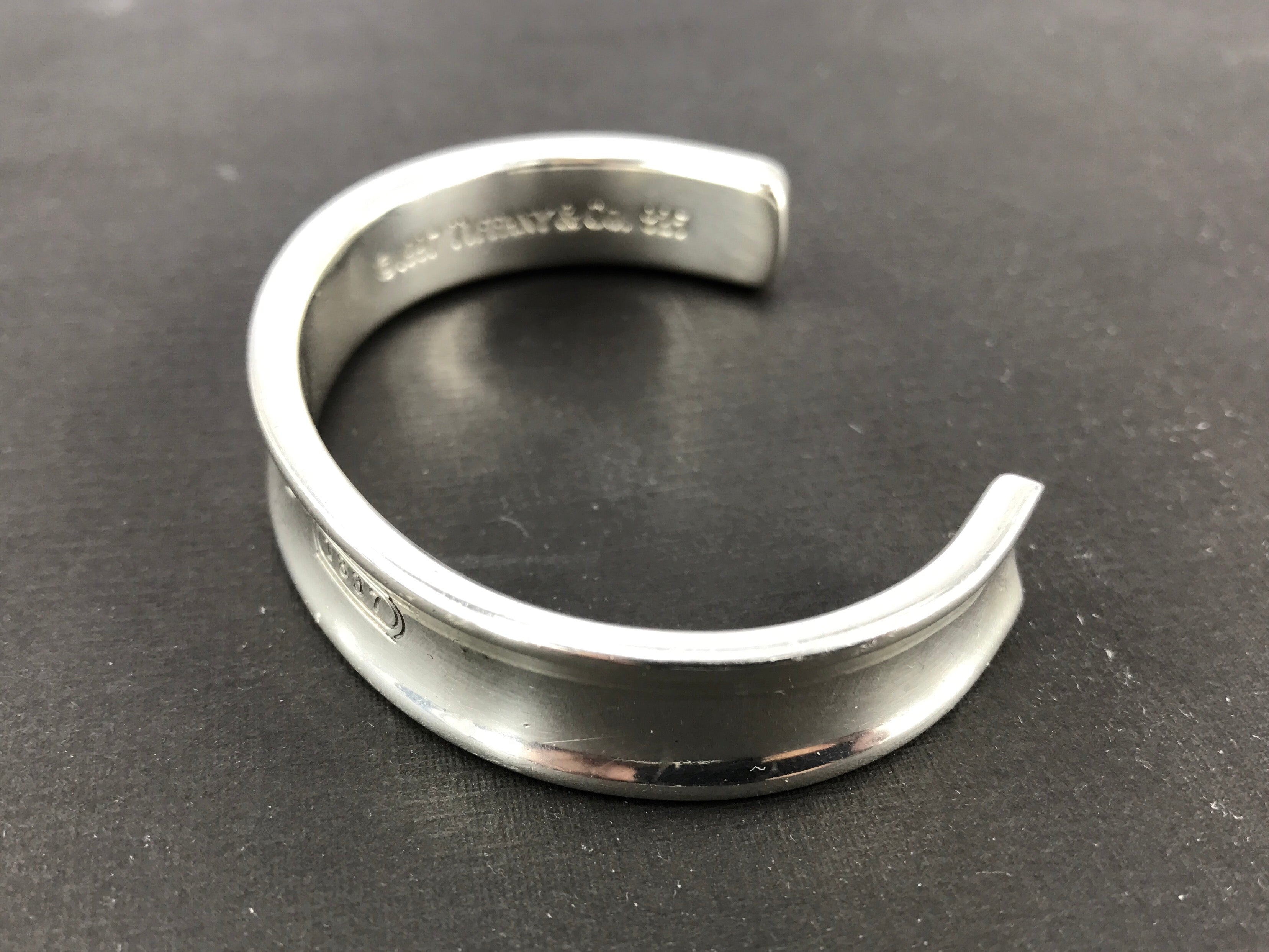 Tiffany & Co. Sterling Silver 1837 Cuff Bracelet - Queen May