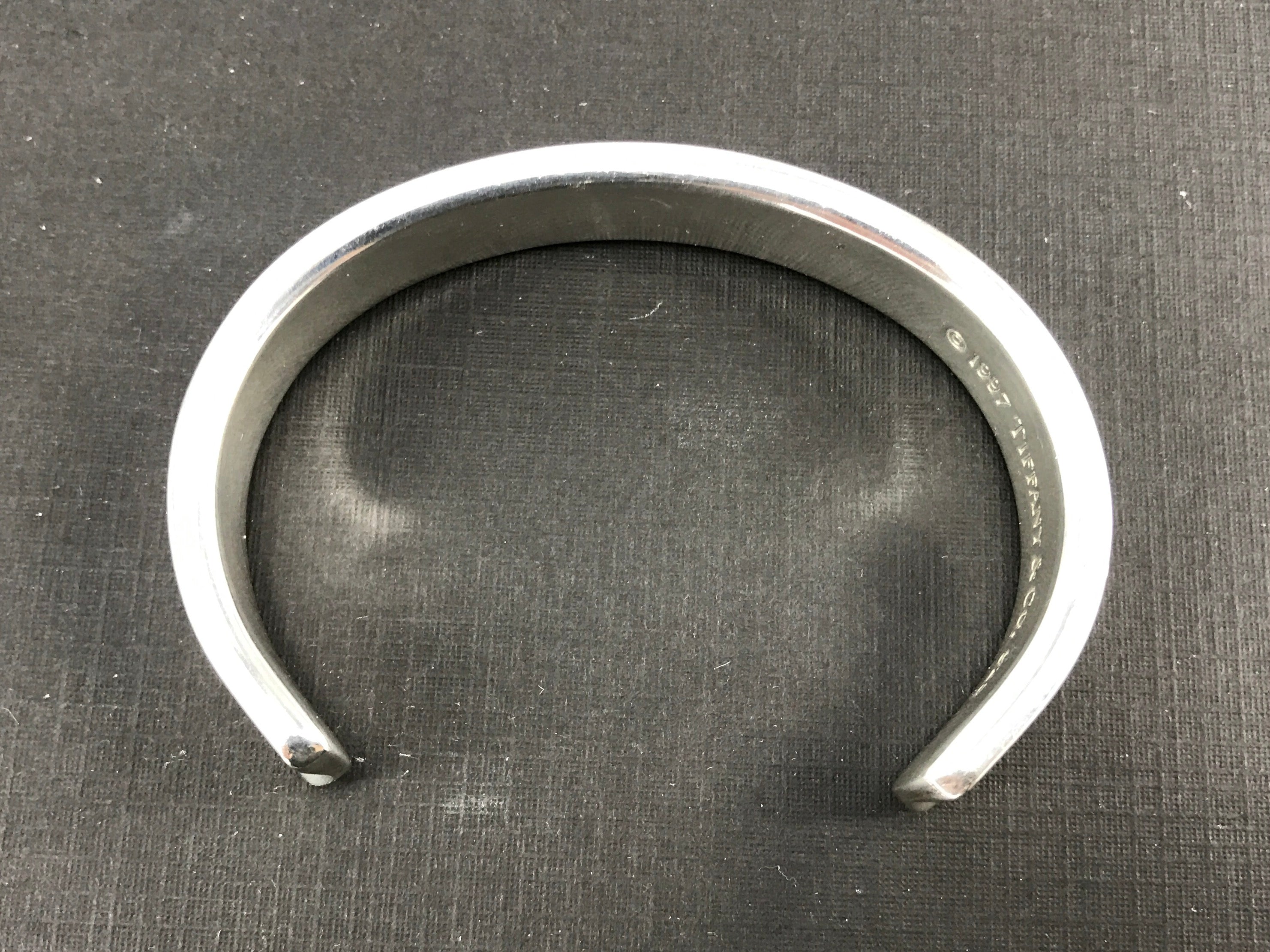 Tiffany & Co. Sterling Silver 1837 Cuff Bracelet - Queen May