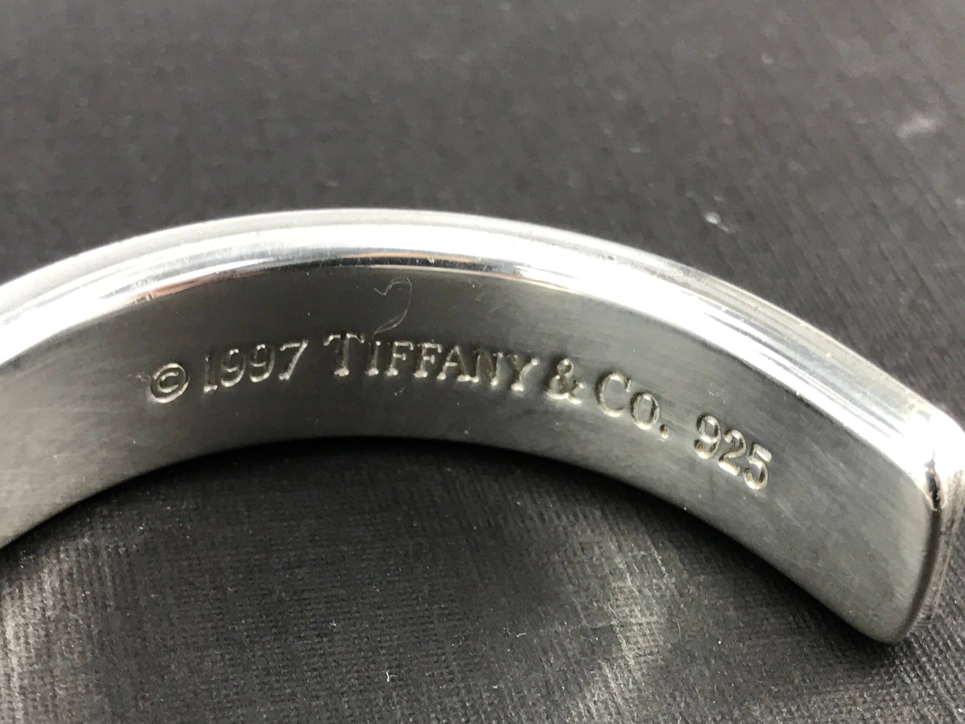 Tiffany & Co. Sterling Silver 1837 Cuff Bracelet - Queen May