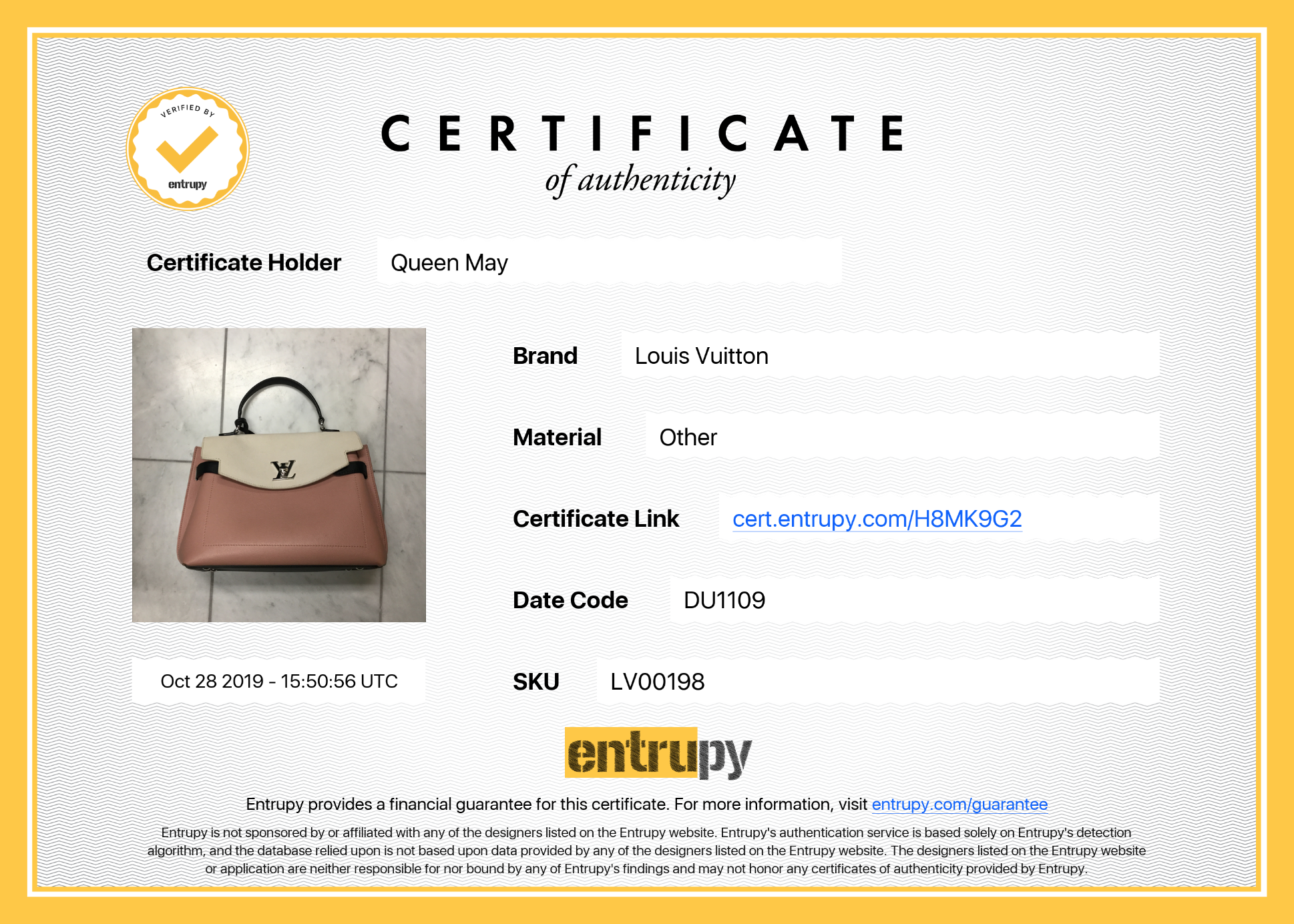 Louis Vuitton LockMe Ever MM - Queen May