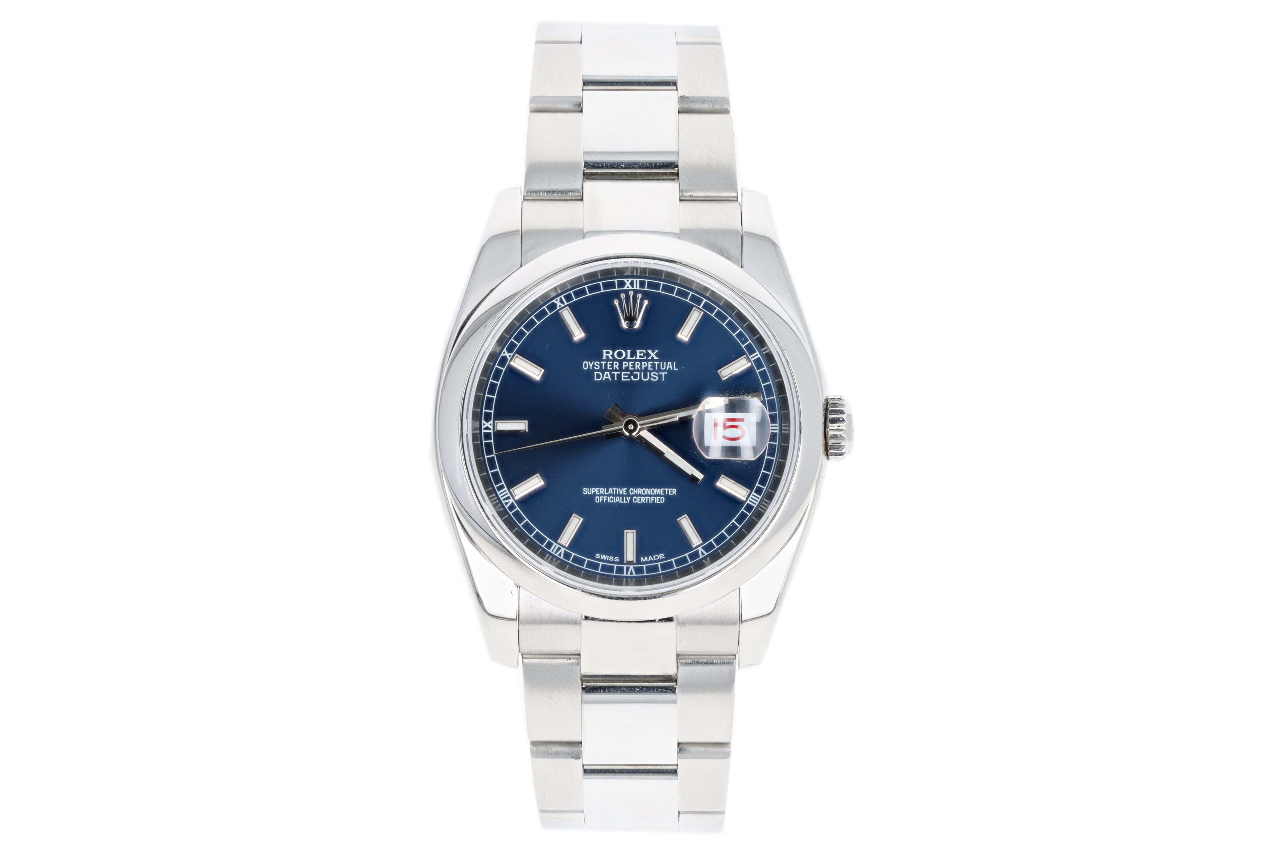 Rolex Datejust 36MM Model 116200 - Queen May