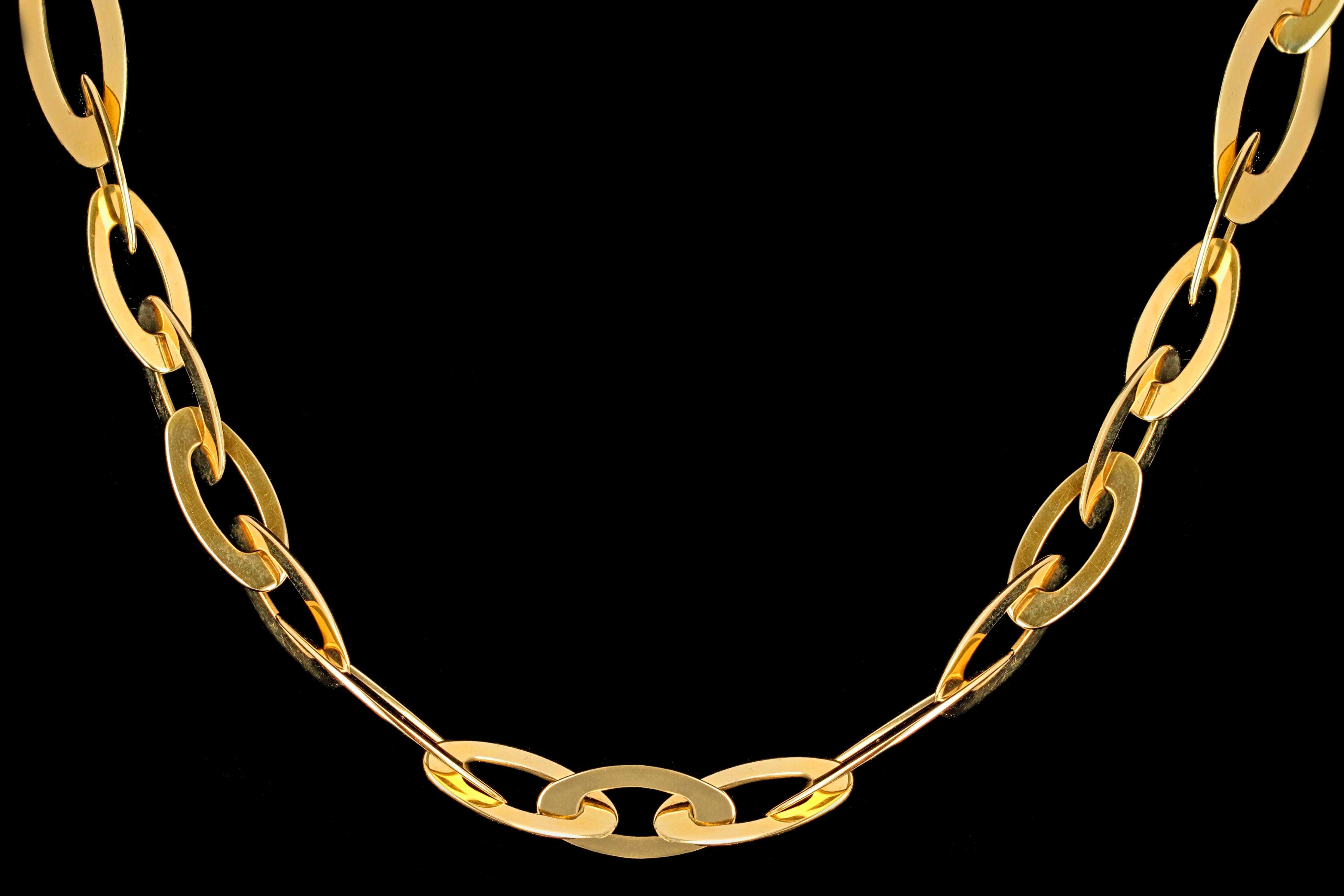 Roberto Coin 18K Yellow Gold 18 Inch Chic and Shine Necklace - Queen May