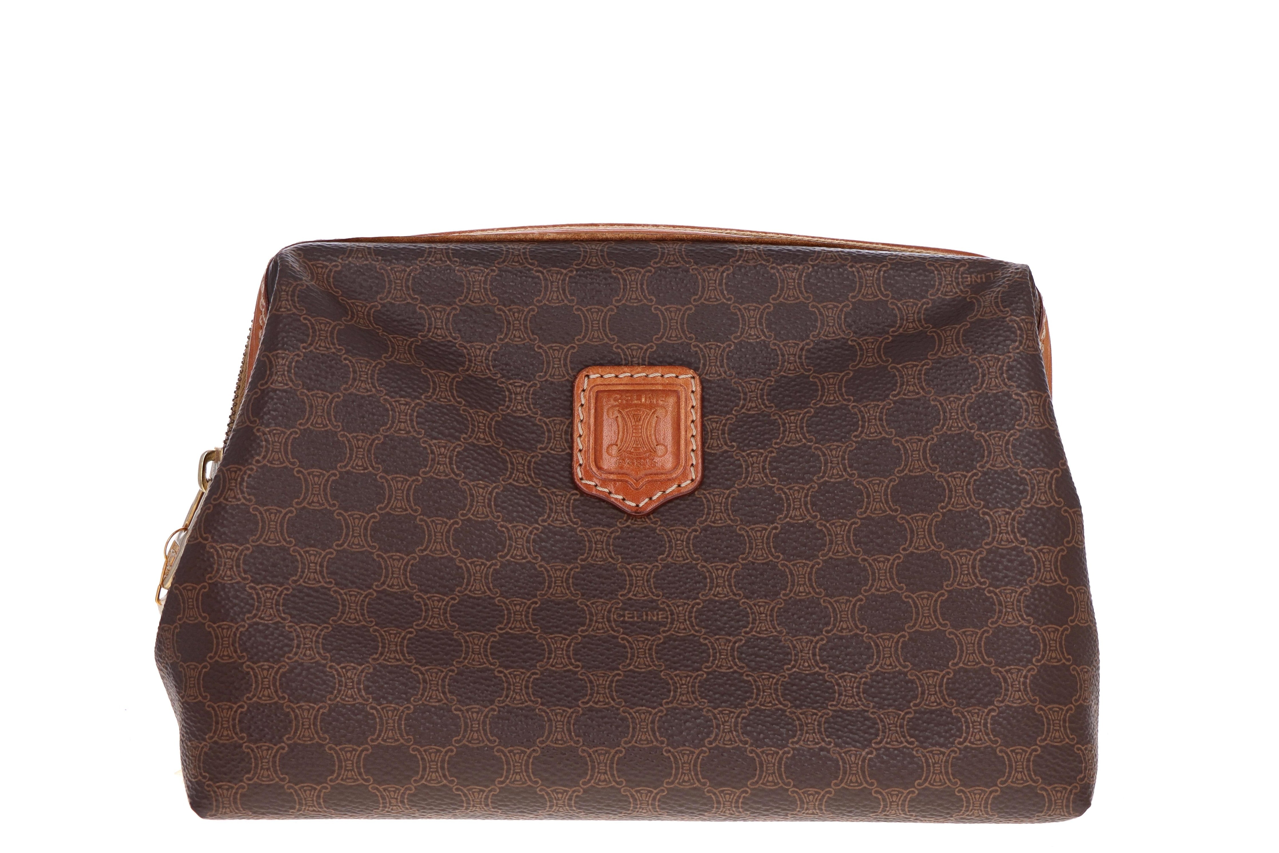 Vintage Celine Macadam Cosmetic Bag - Queen May