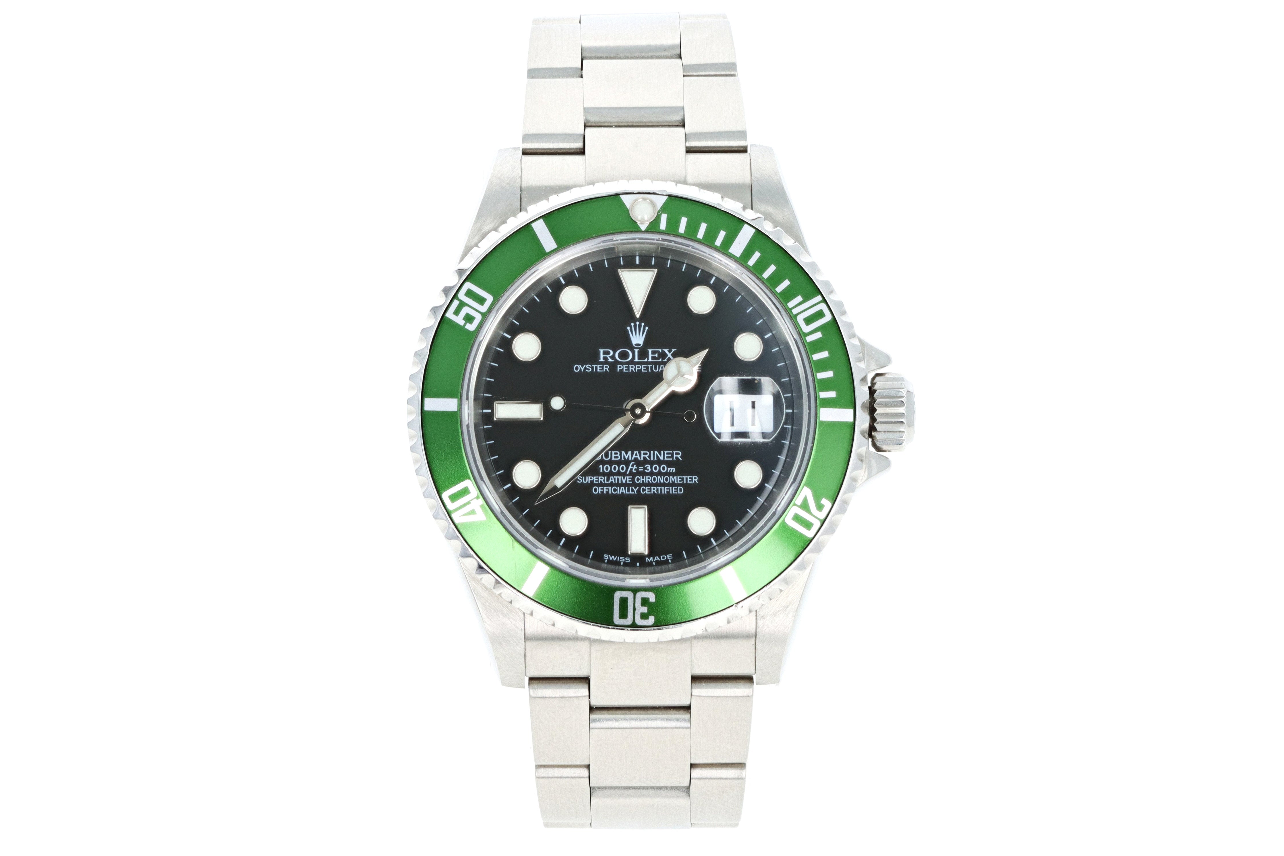 Rolex Submariner 16610LV “Kermit” - Queen May