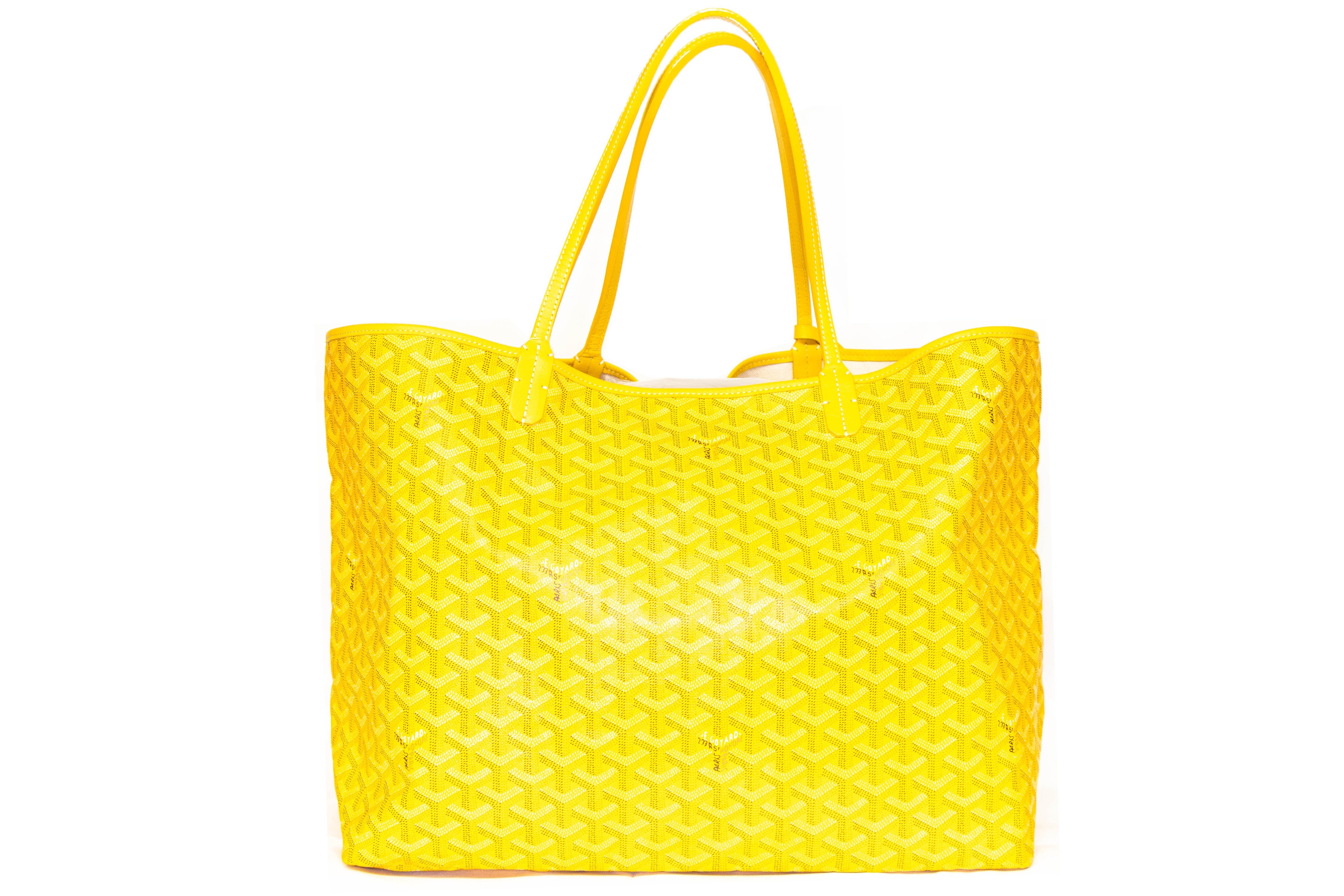 Goyard Goyardine St. Louis GM w/Pouch (Yellow) - Queen May