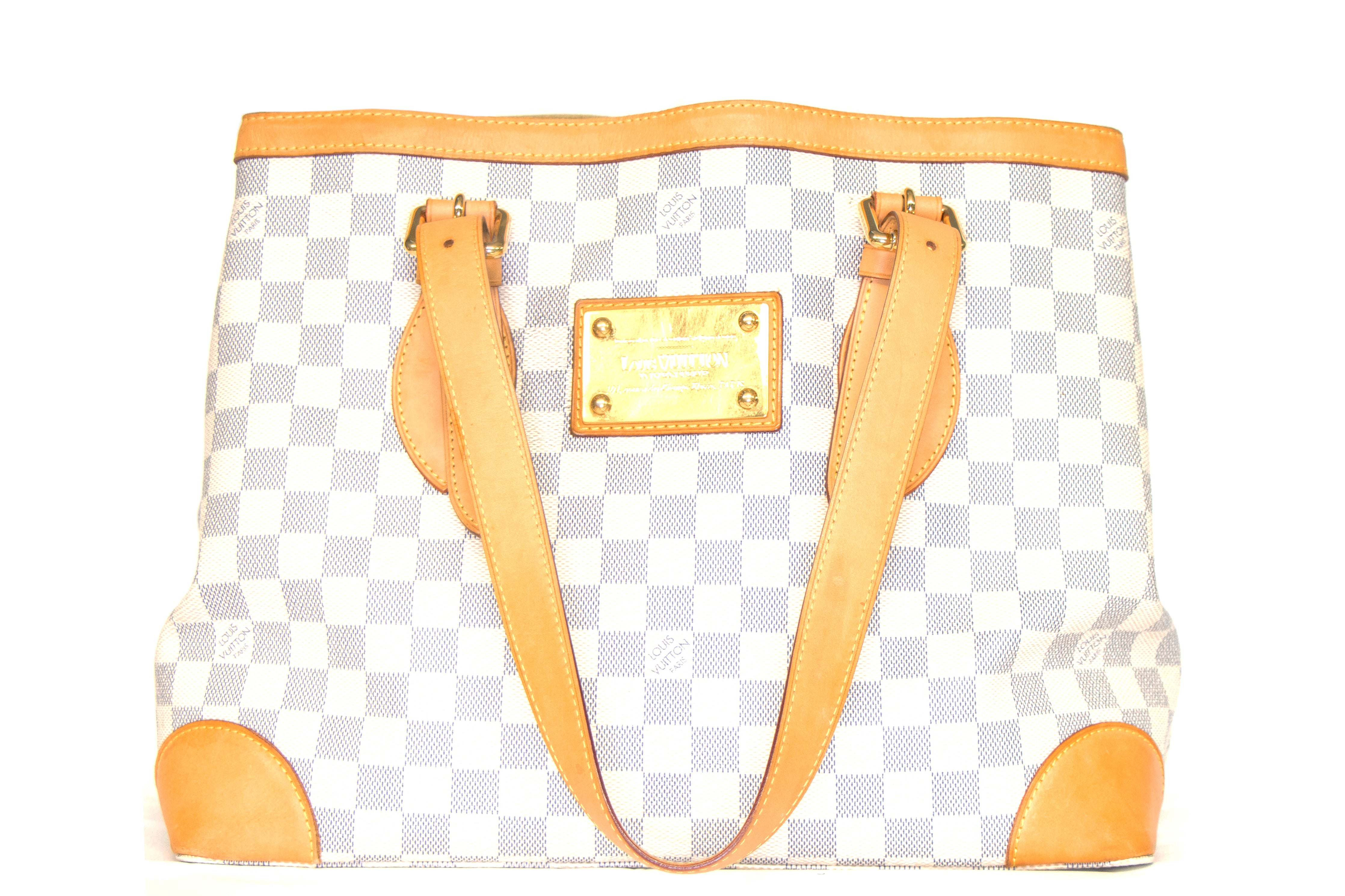 Louis Vuitton Damier Azur Hampstead MM - Queen May