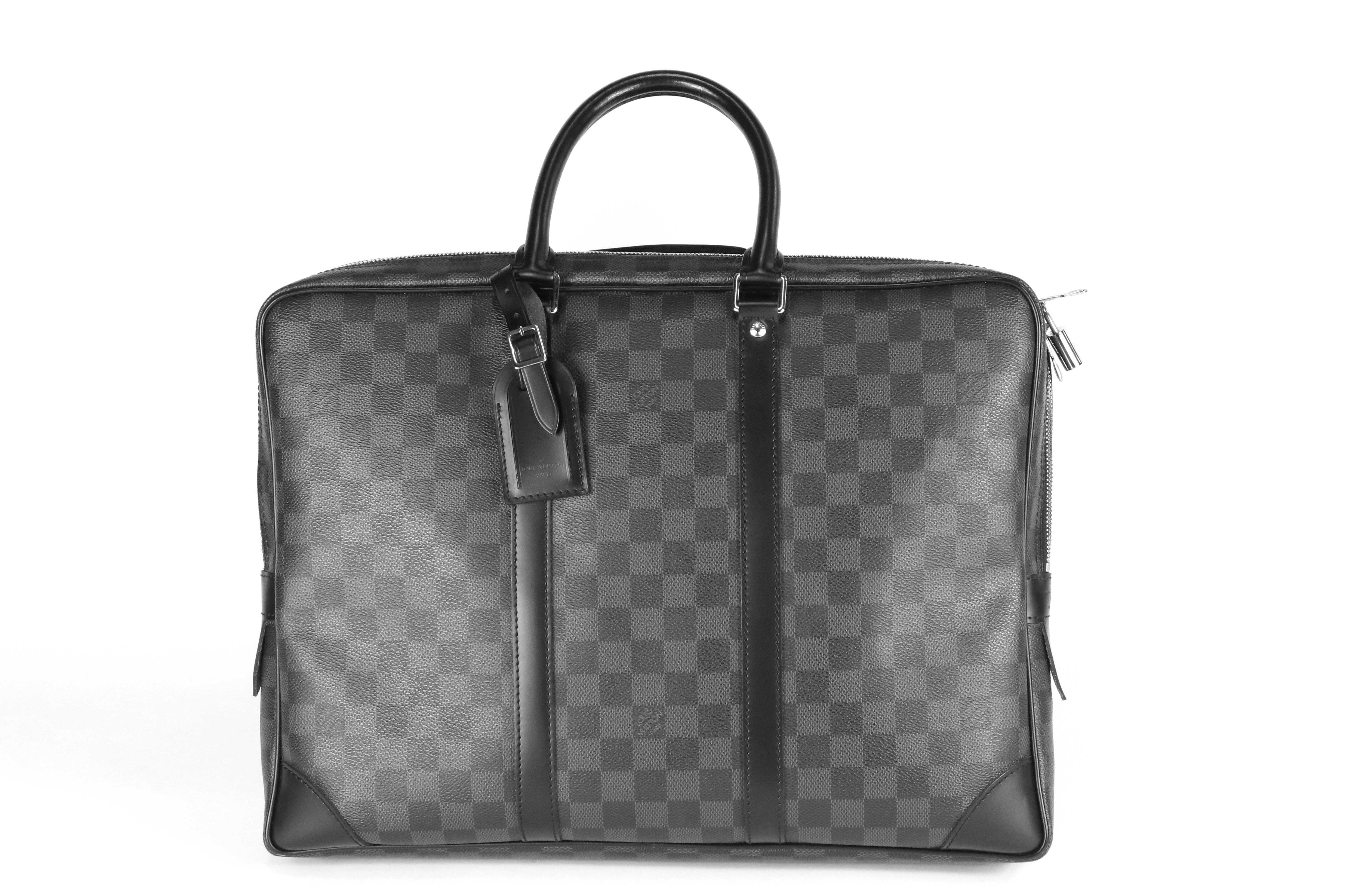 Louis Vuitton Damier Graphite Porte-Documents Voyage Briefcase - Queen May