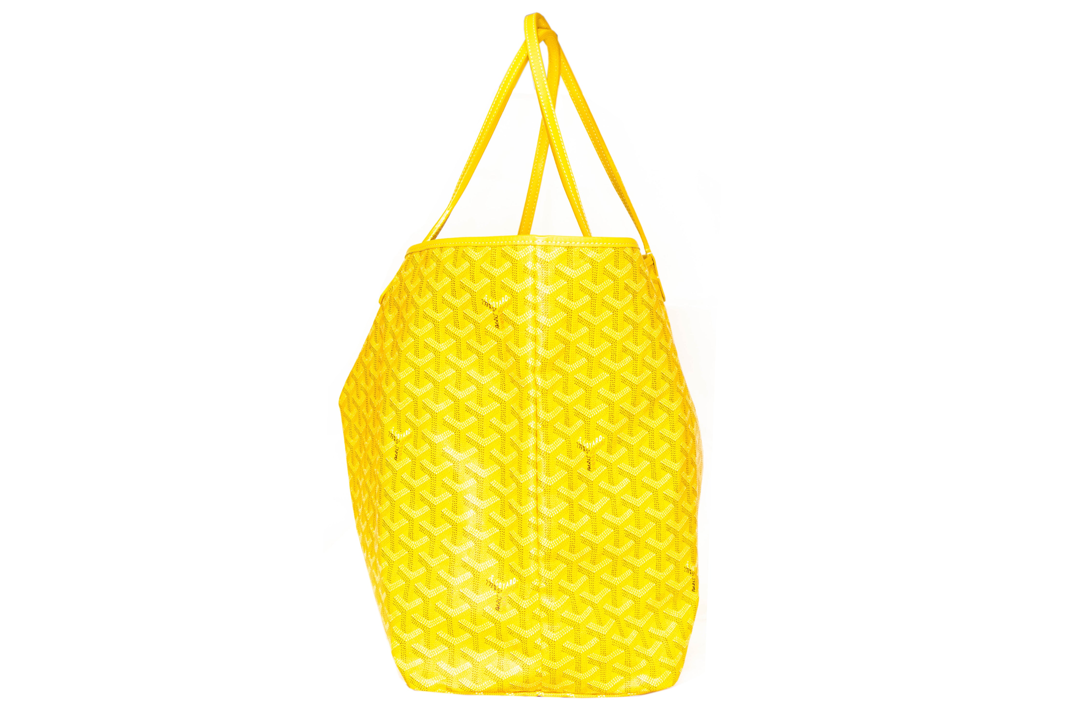Goyard Goyardine St. Louis GM w/Pouch (Yellow) - Queen May
