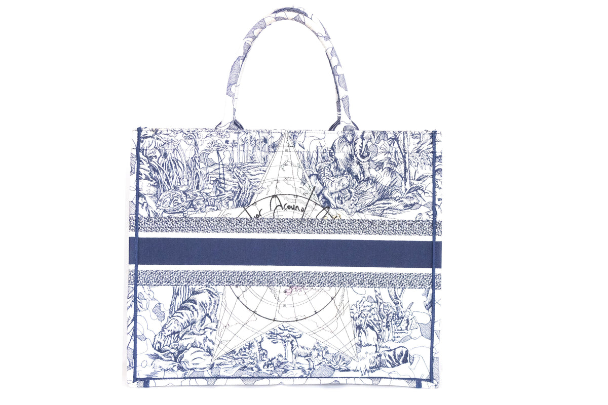 Christian Dior Sold Out Around The World Book Tote | QUEEN MAY