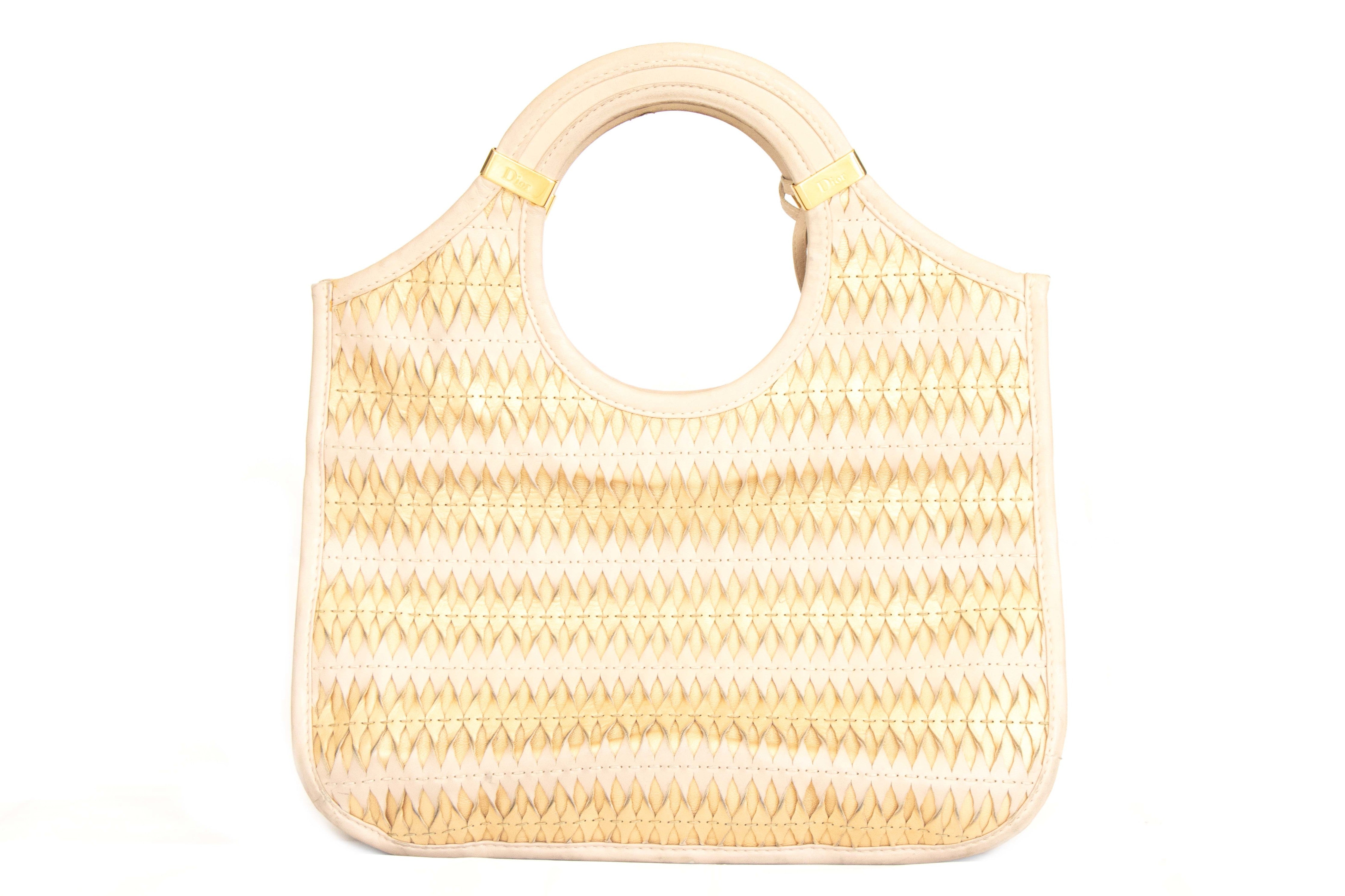 Dior Diorita Contrast Hobo Bag - Queen May