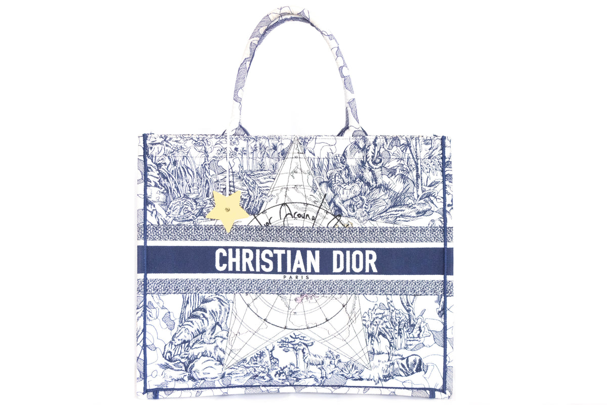 Christian Dior Sold Out Around The World Book Tote | QUEEN MAY