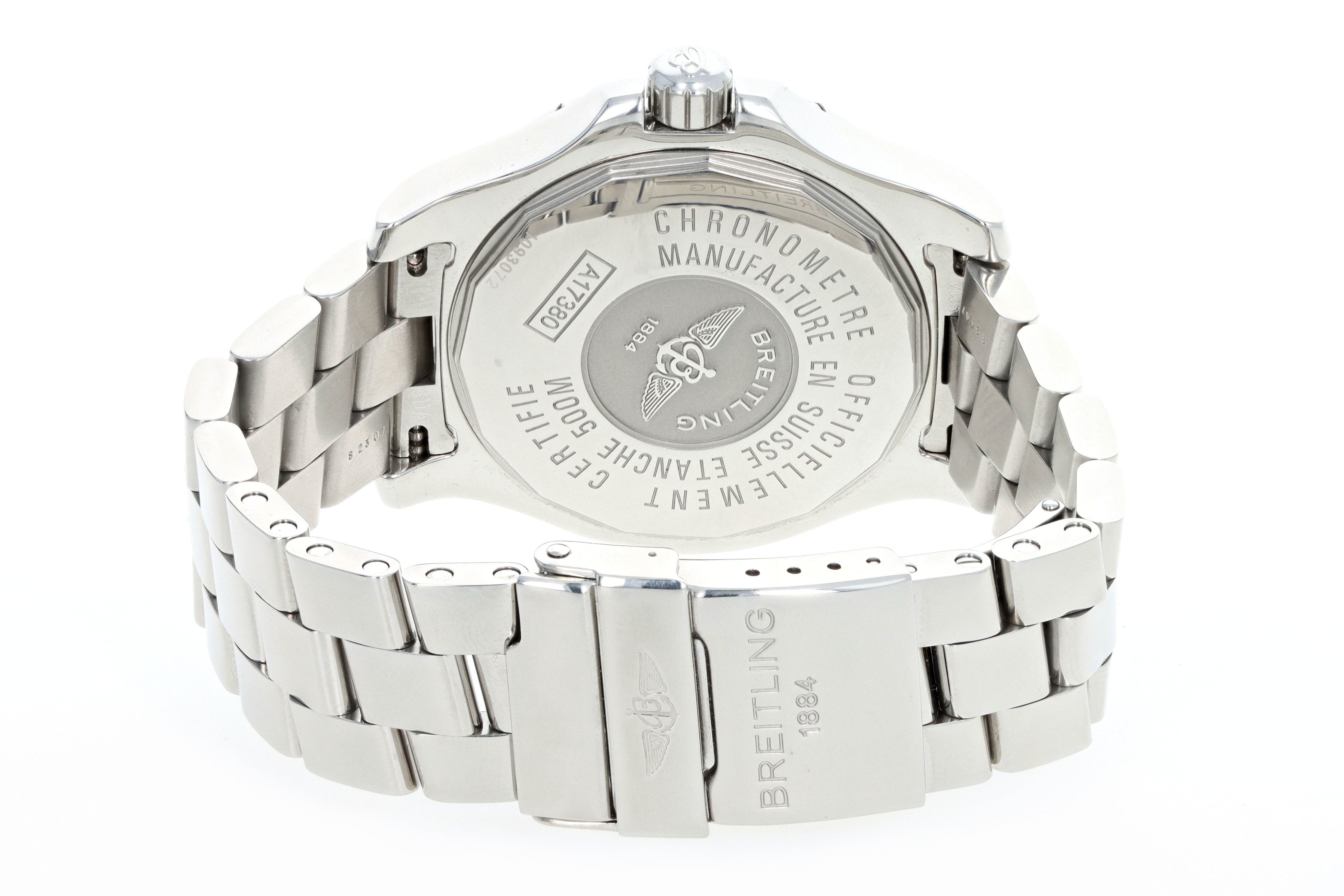 Breitling Colt 41mm Black Dial Automatic Watch Model A17380 - Queen May