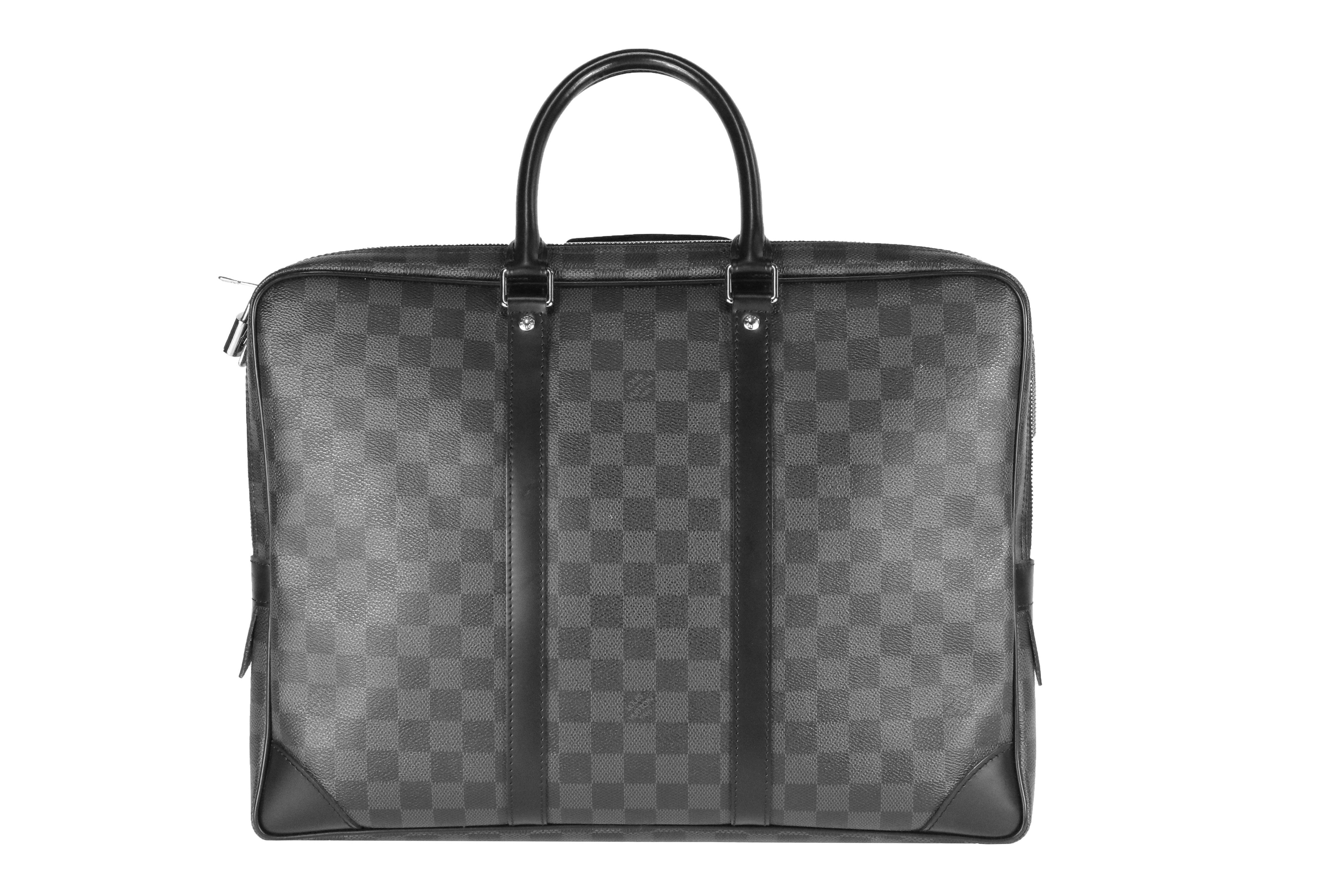Louis Vuitton Damier Graphite Porte-Documents Voyage Briefcase - Queen May