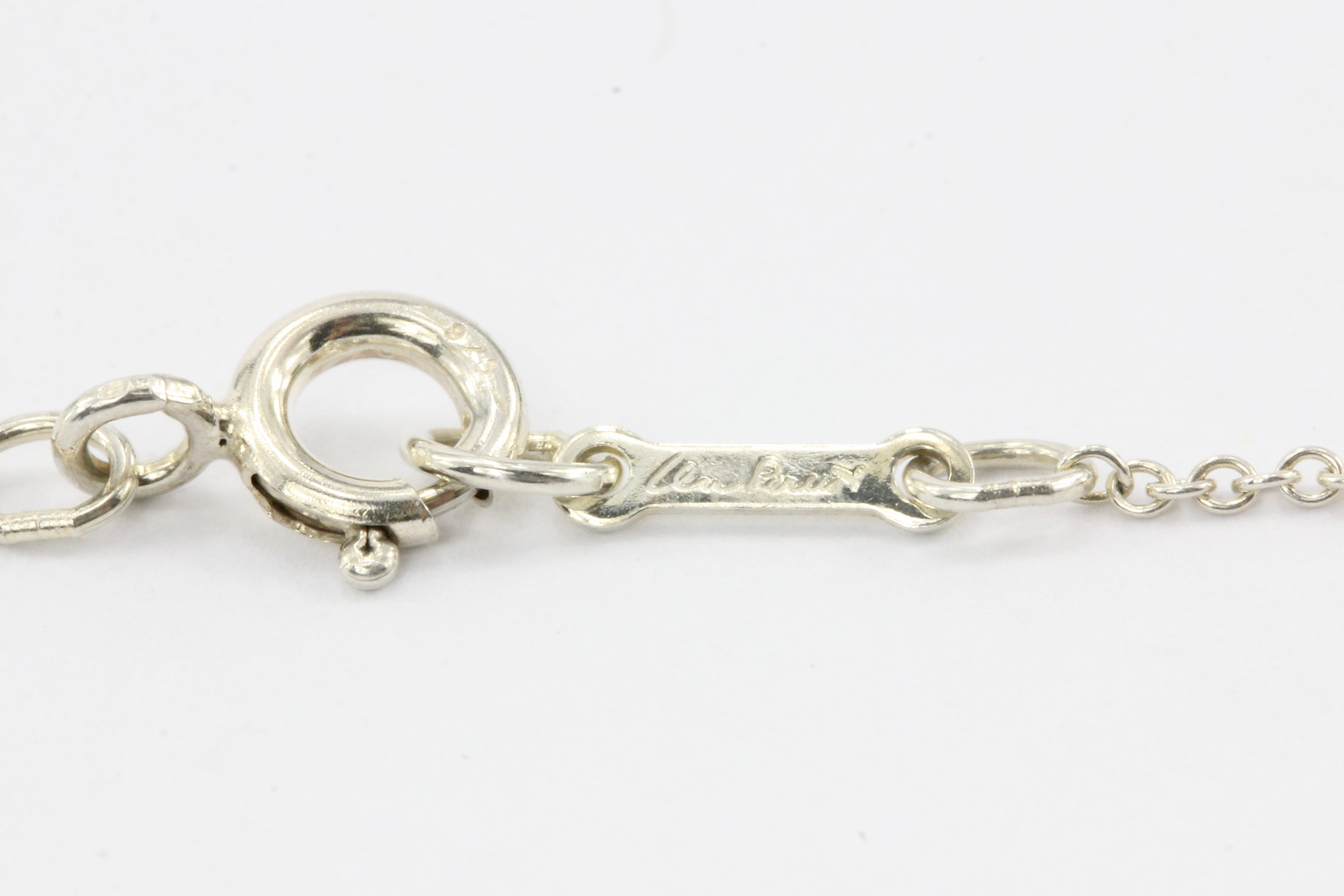 Tiffany & Co. Sterling Silver Cross Pendant Necklace - Queen May