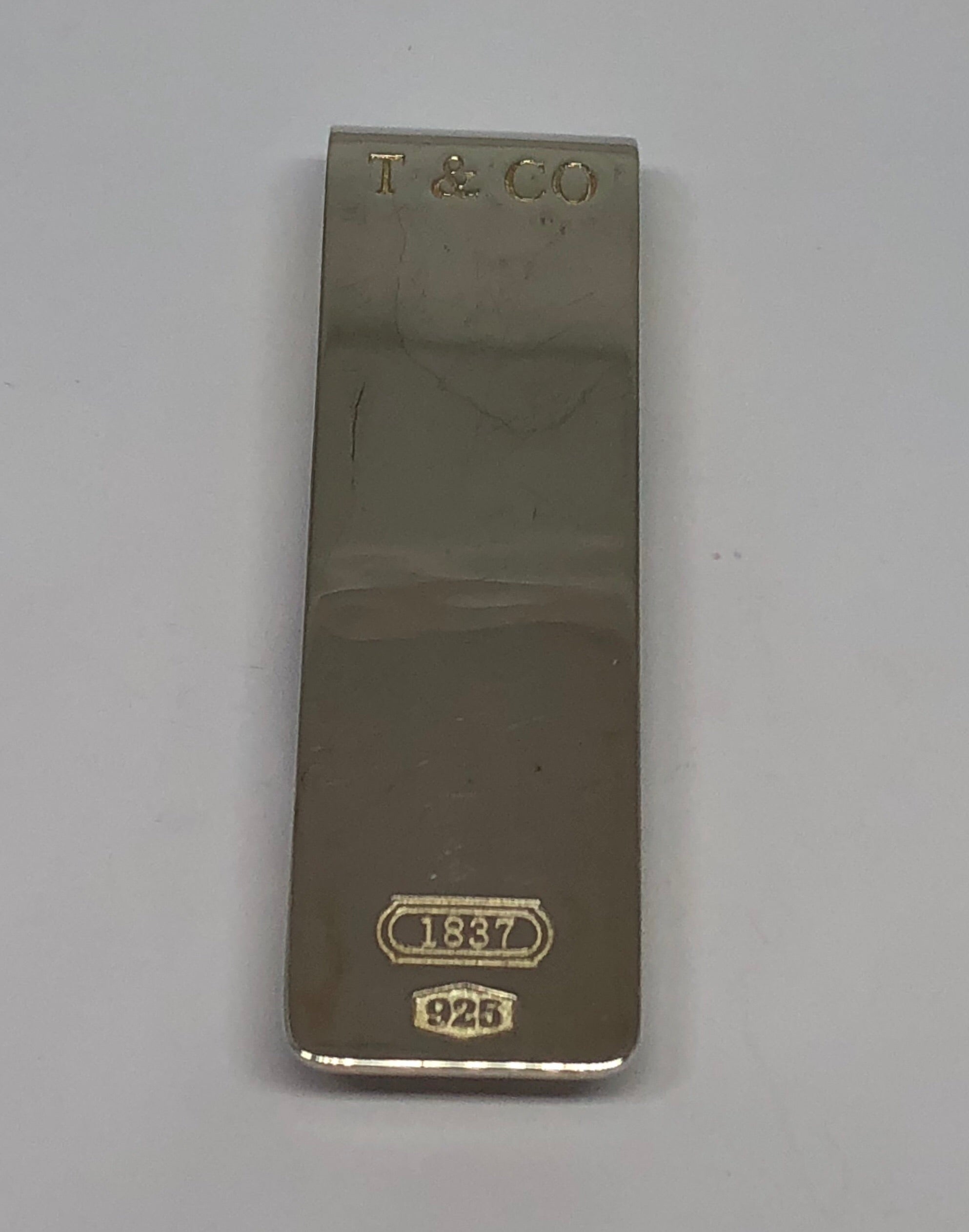 Tiffany & Co 1837 Sterling Silver Money Clip - Queen May