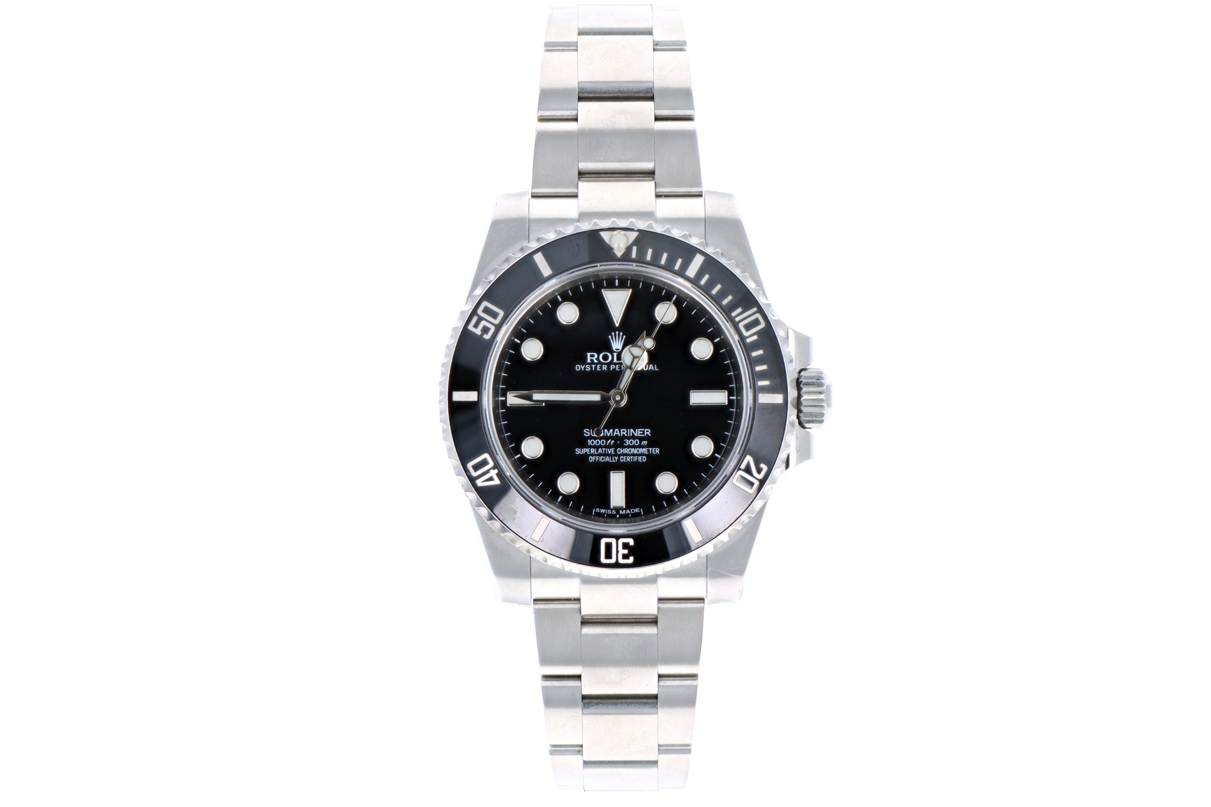 Rolex Submariner No Date 114060 - Queen May