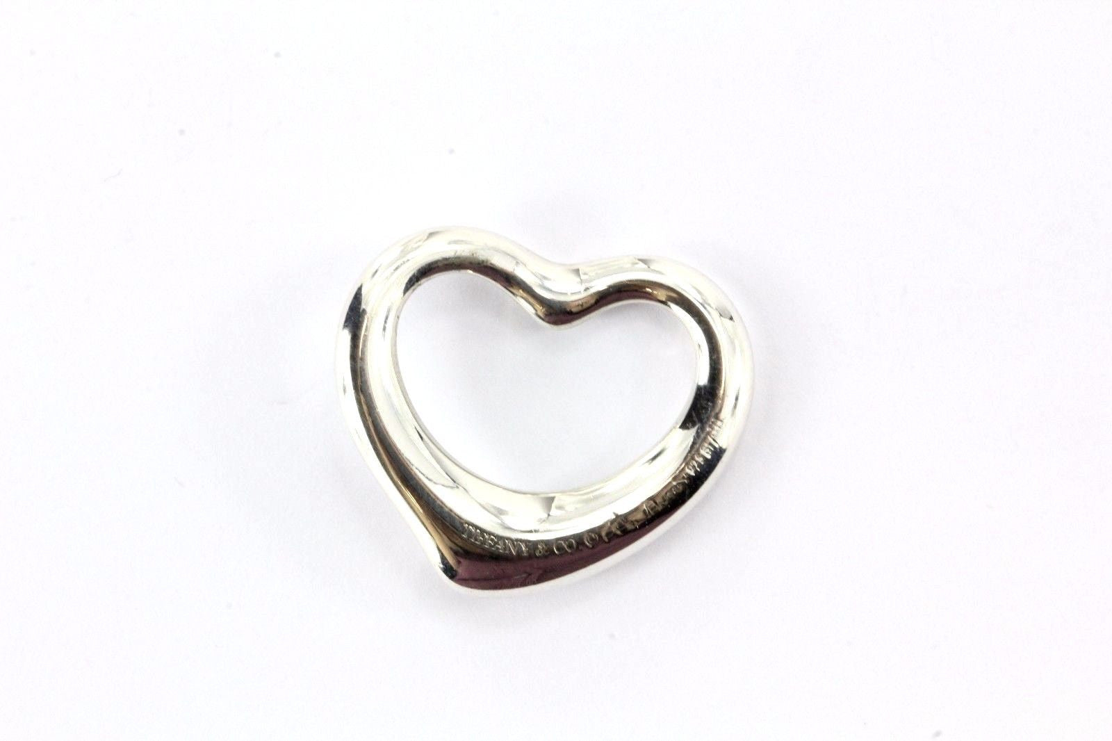 Tiffany & Co. Elsa Peretti Sterling Silver Open Heart Pendant - Queen May