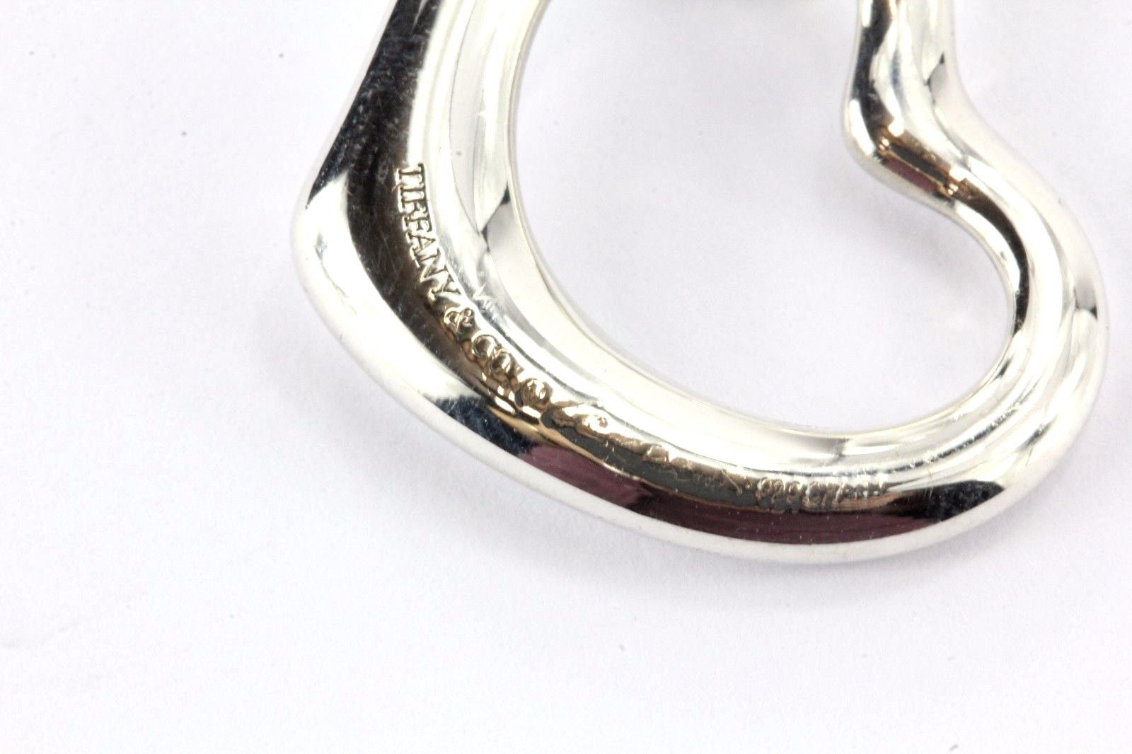 Tiffany & Co. Elsa Peretti Sterling Silver Open Heart Pendant - Queen May