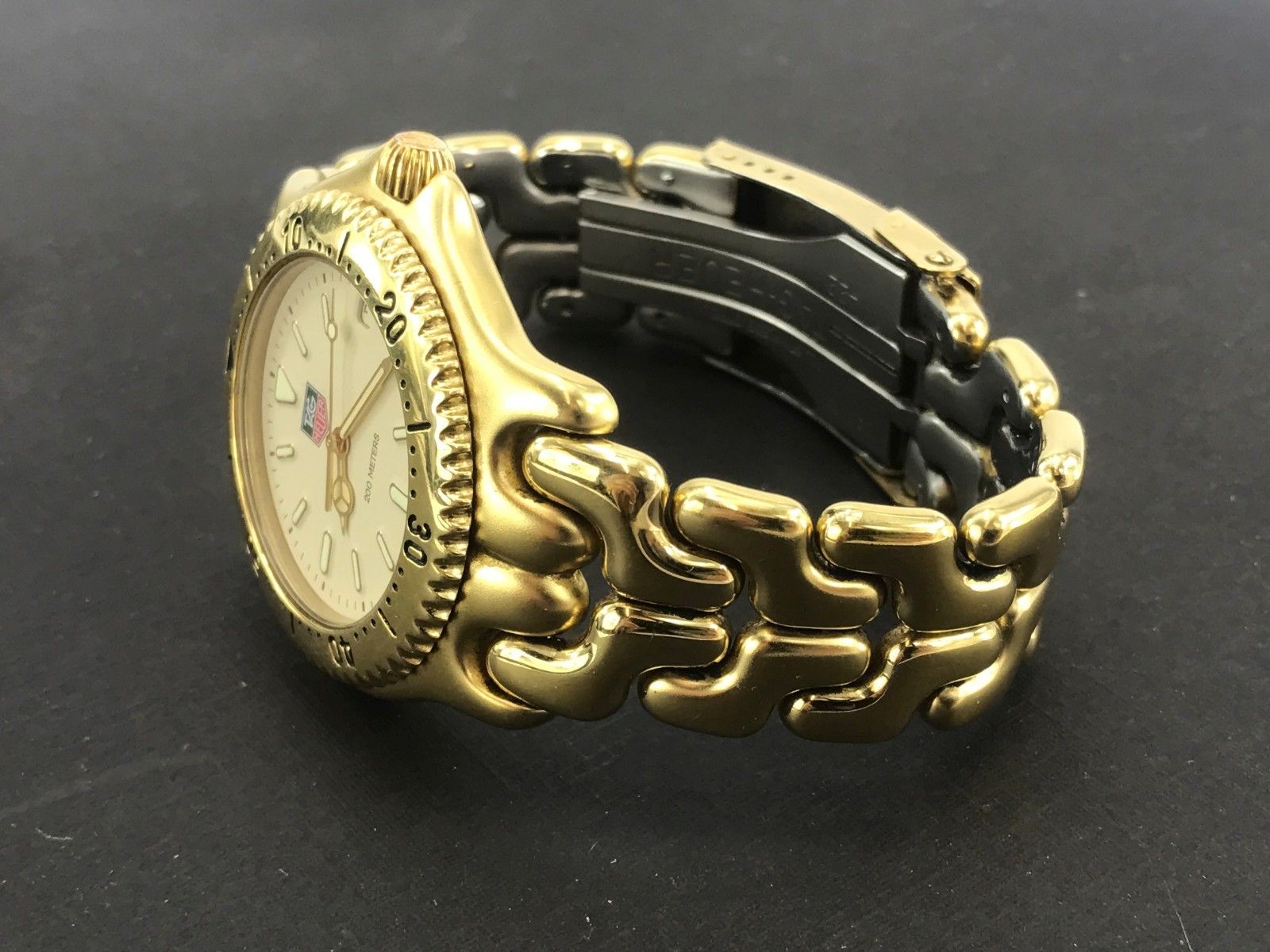 Tag Heuer Gold Tone Stainless Steel Mens Watch S94.706m - Queen May