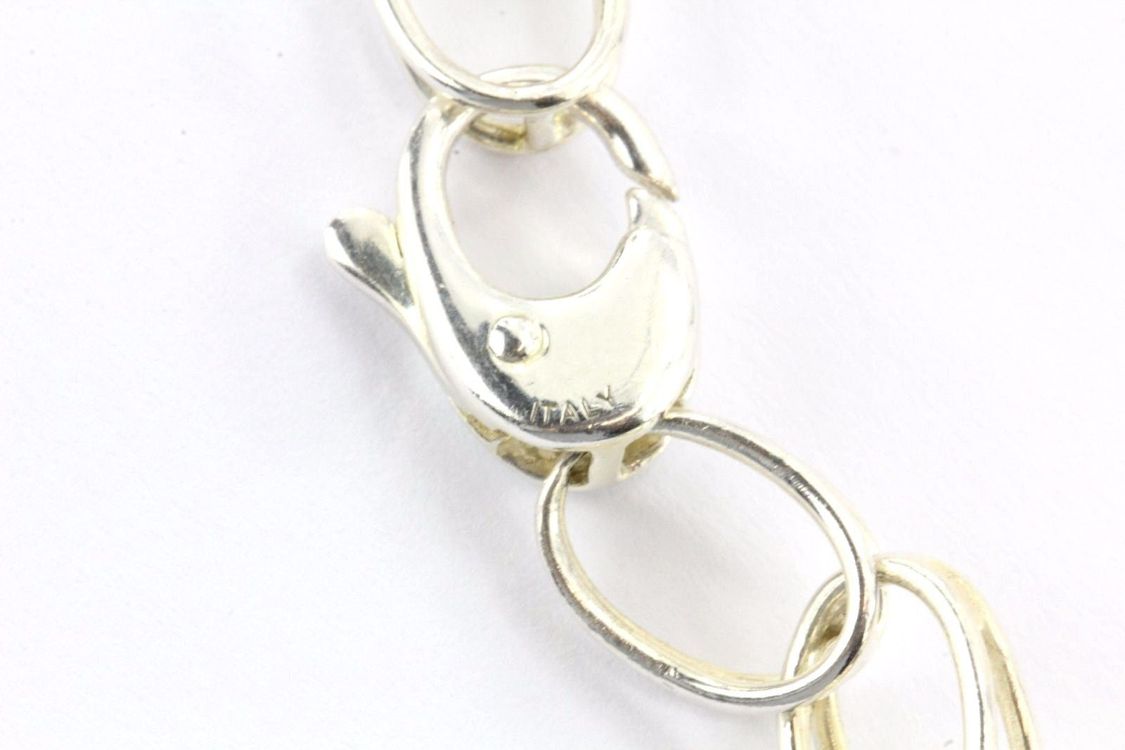 Tiffany & Co. Sterling Silver Double Oval Link Loop Necklace Chain - Queen May